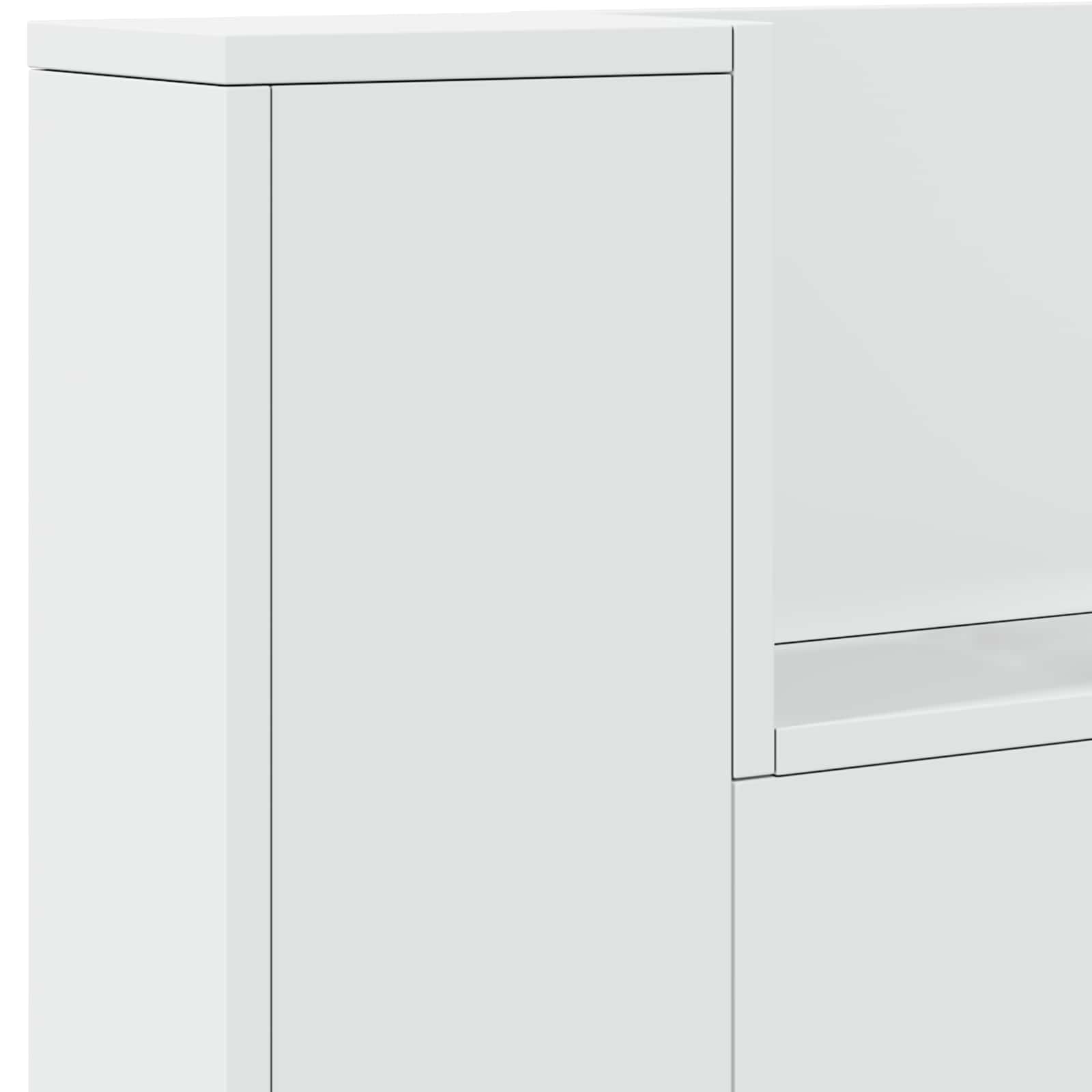 Headboard White Engineered Wood