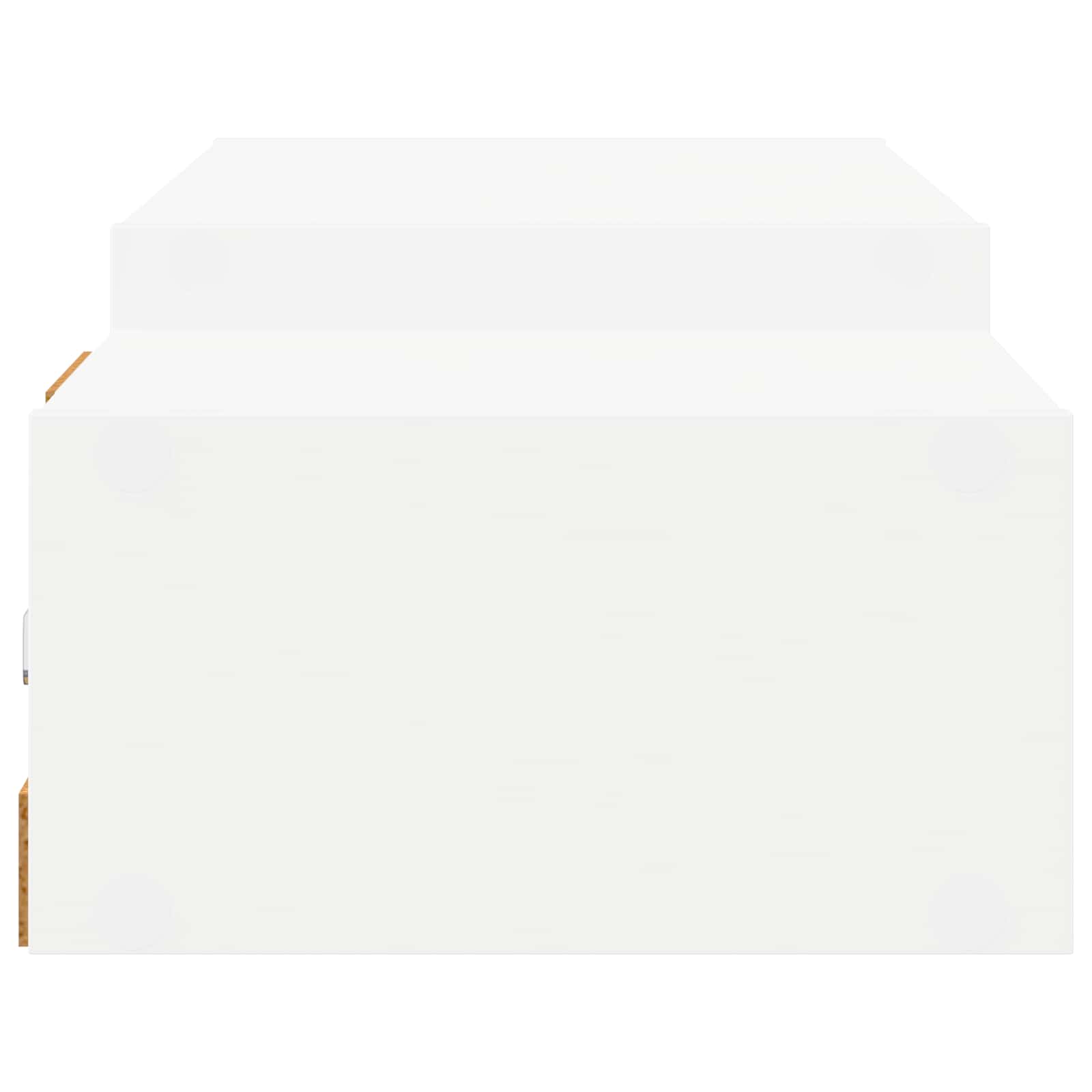 Wall-mounted TV Cabinet Wall-Mounted White 140 x 28 x 21 cm