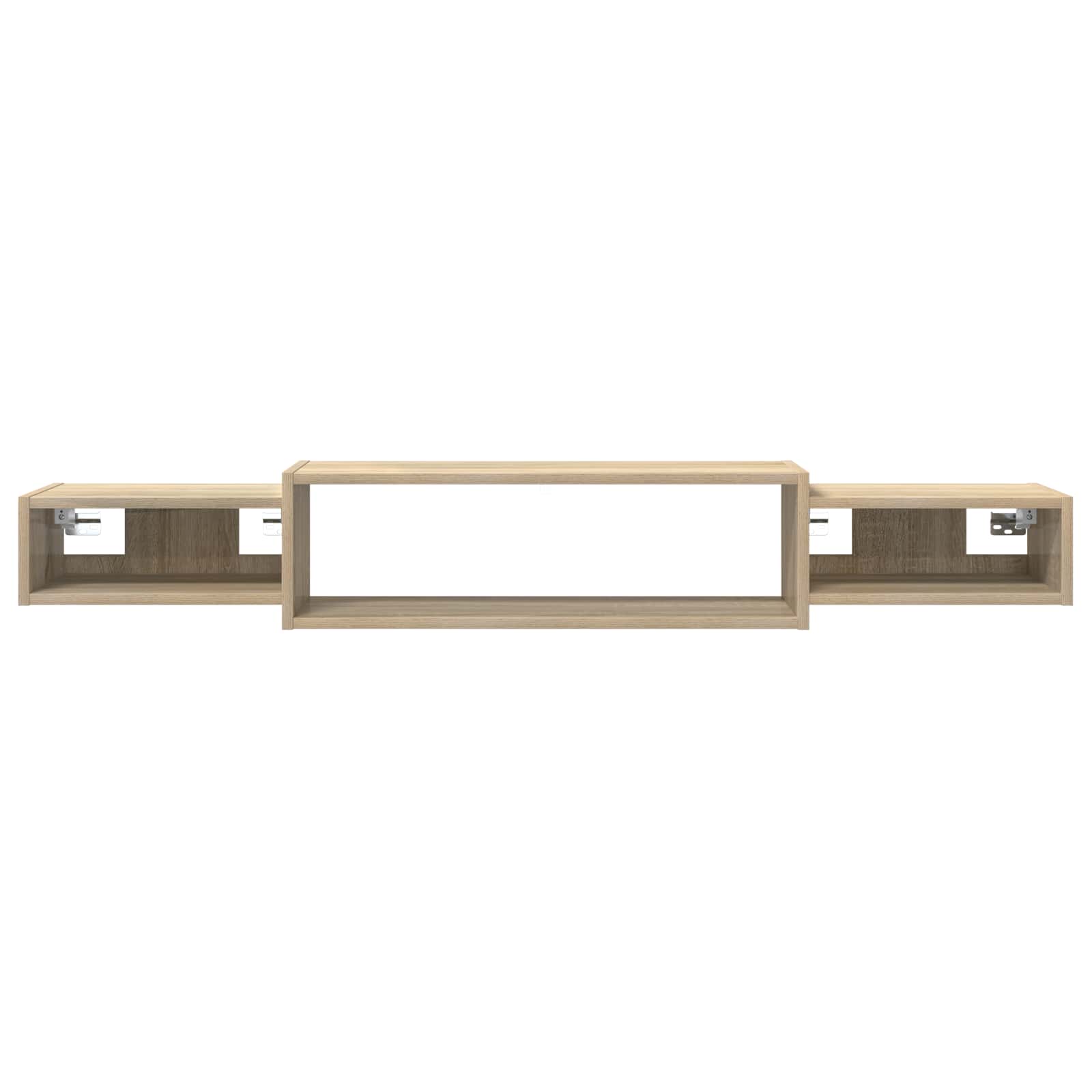 Wall-mounted TV Cabinet Wall-Mounted Sonoma Oak