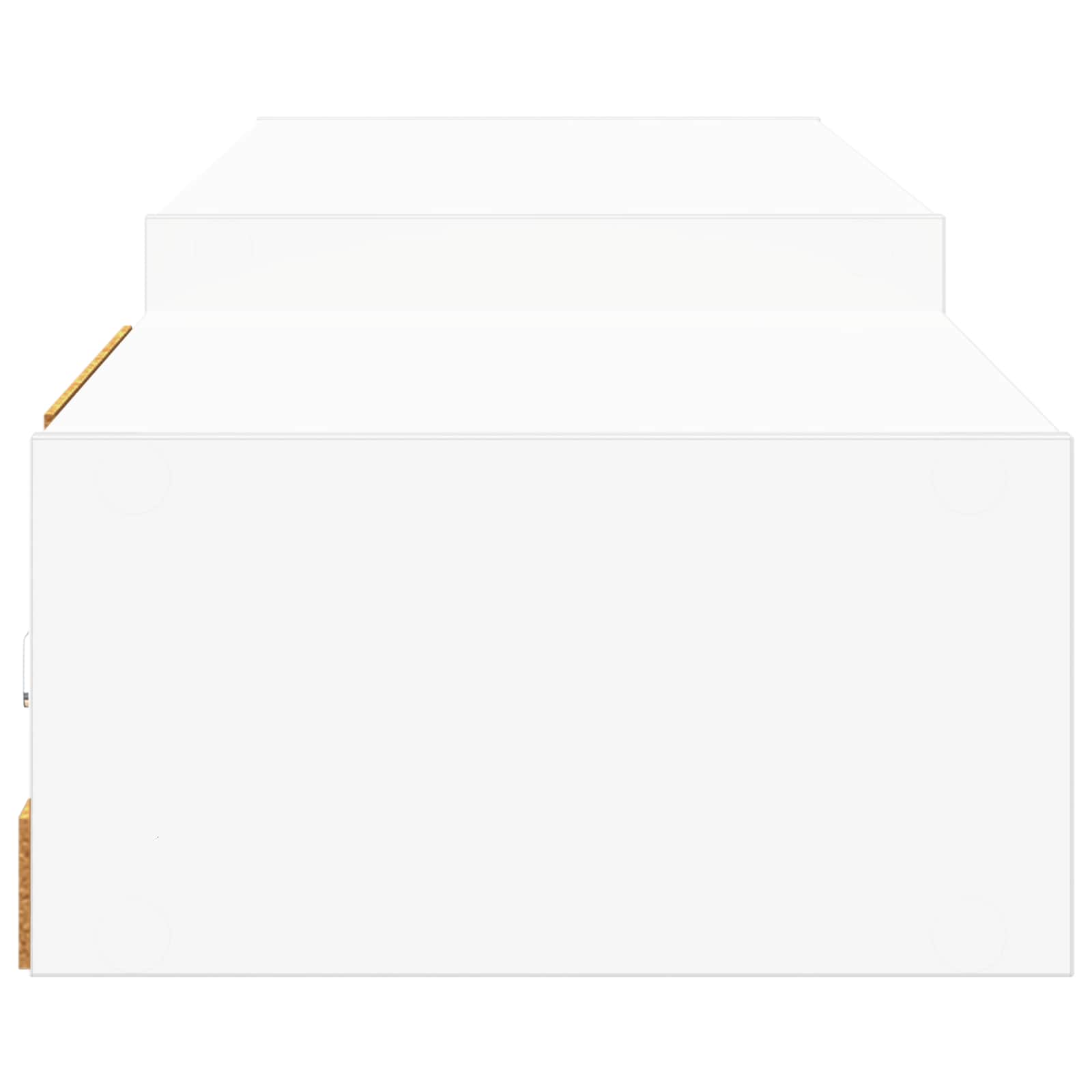 Wall-mounted TV Cabinet Wall-Mounted White 220 x 28 x 21 cm