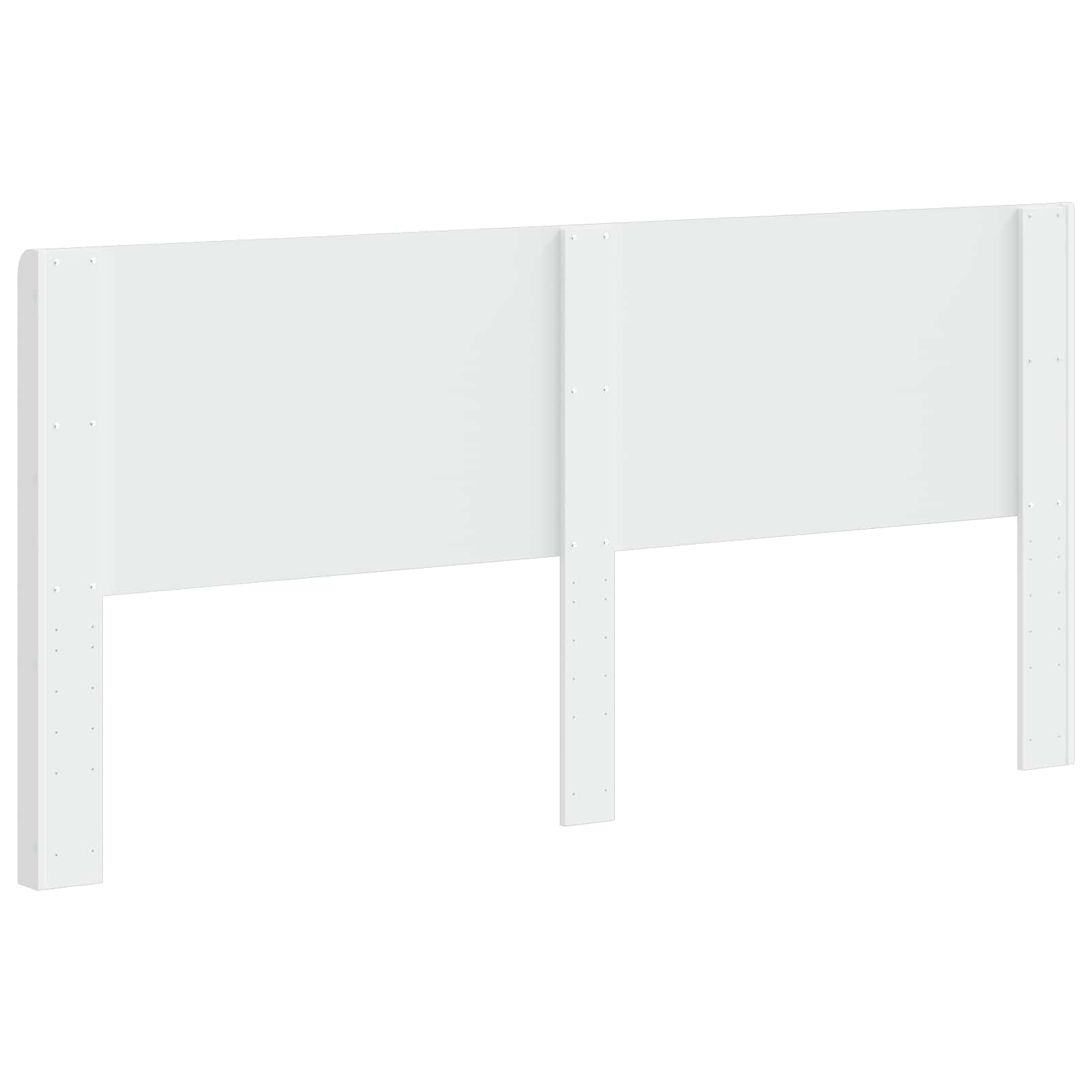 Headboard White Engineered Wood
