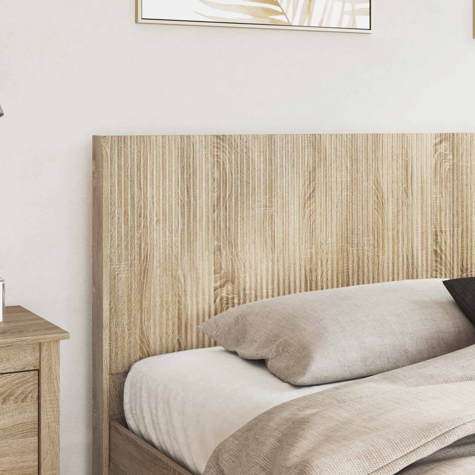 Headboard Sonoma Oak Engineered Wood