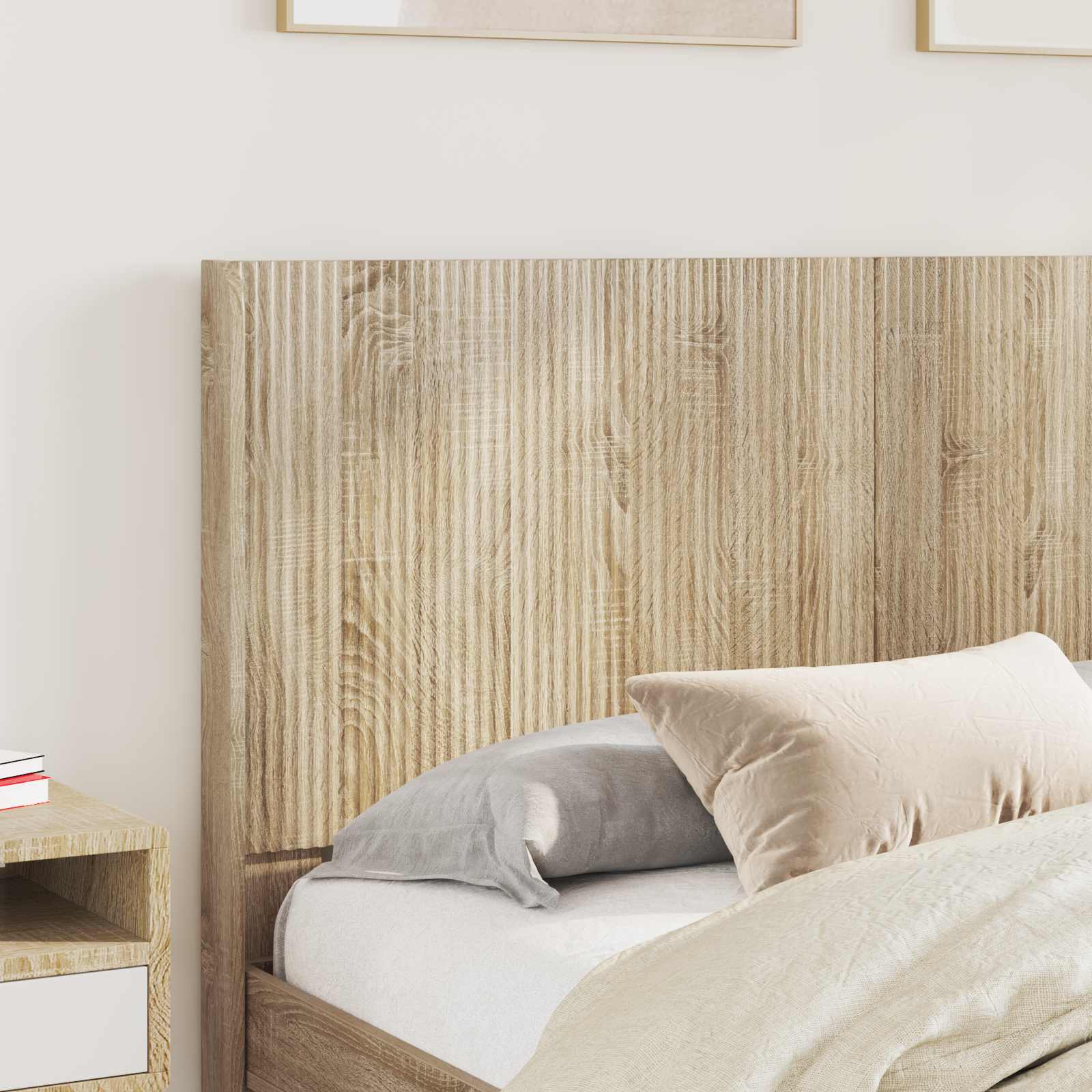 Headboard Sonoma Oak Engineered Wood