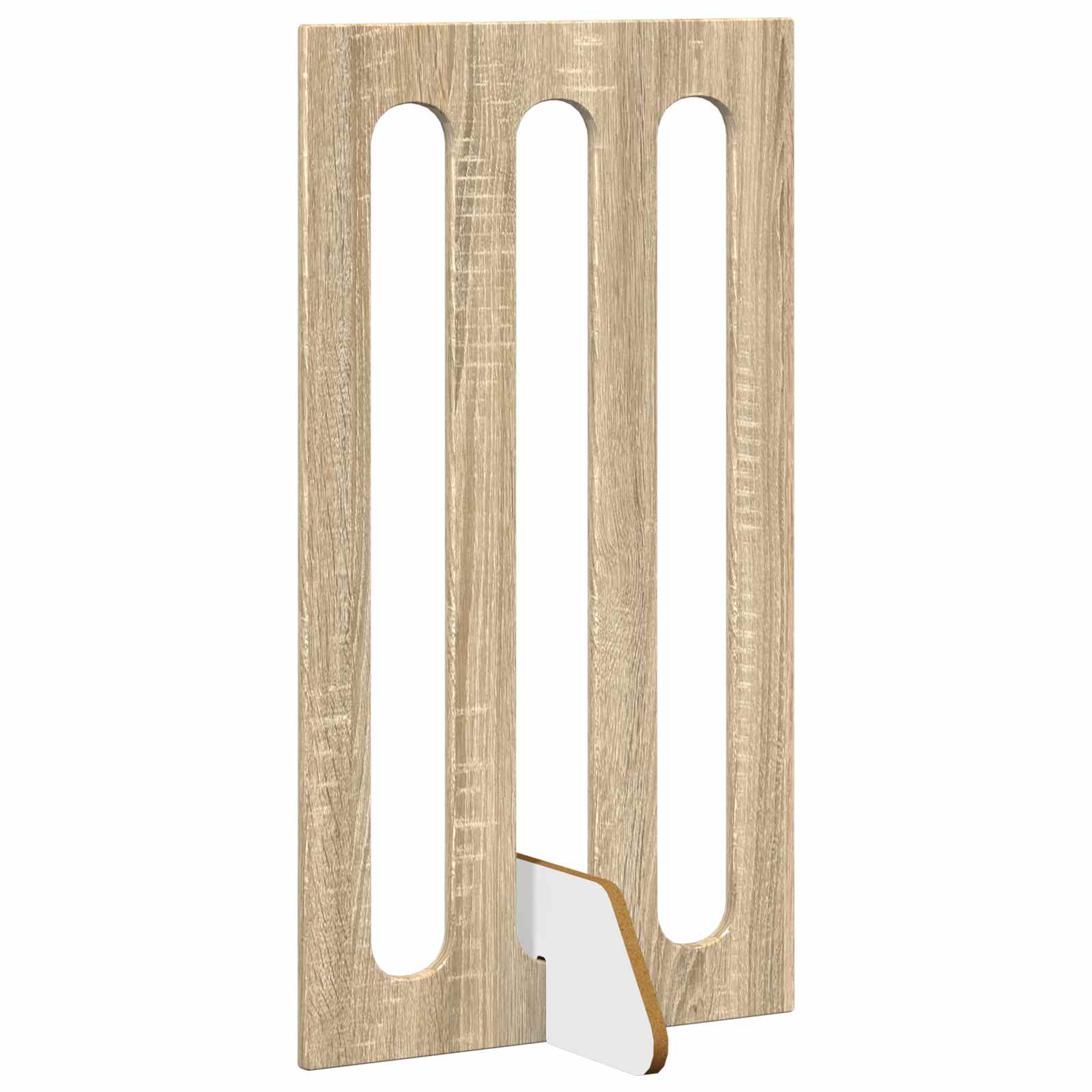 Folding Pet Fence 2 pcs Sonoma Oak 100.5 x 38 x 90 cm