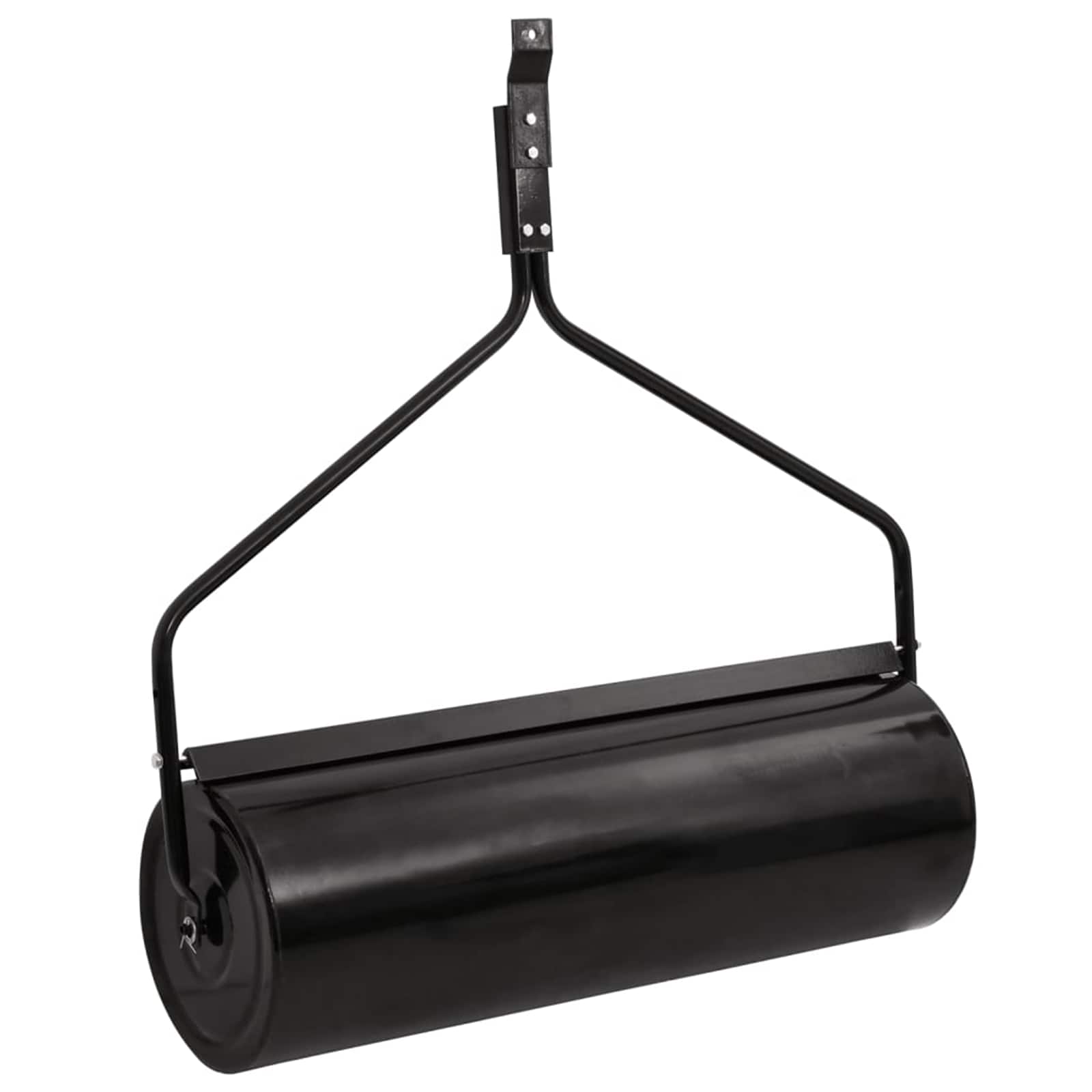 Garden Lawn Roller Pull with Aerator Clamps Ø 30 x 90 cm Steel