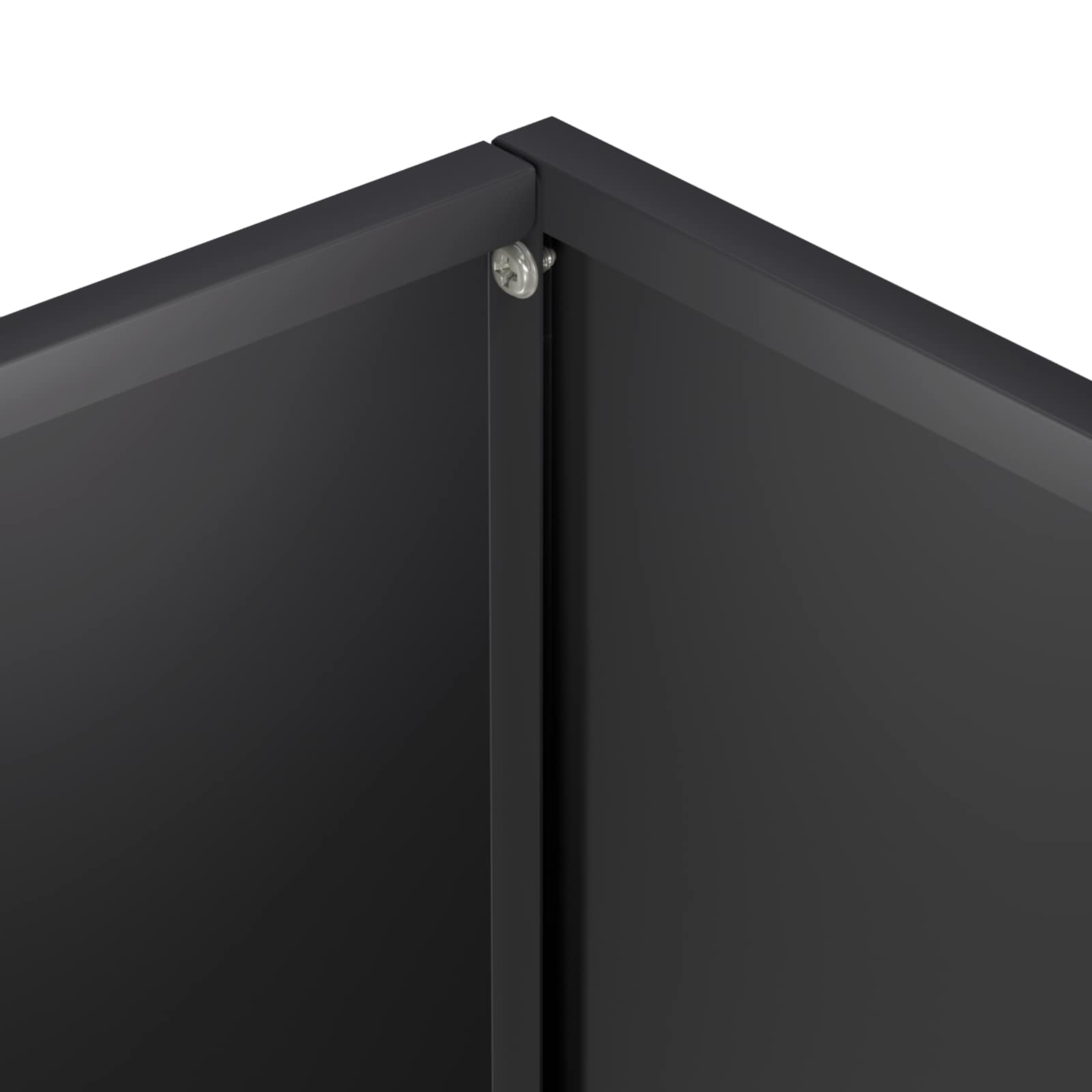 Garden Planter 2 pcs Black 35 x 35 x 35 cm Cold-rolled Steel