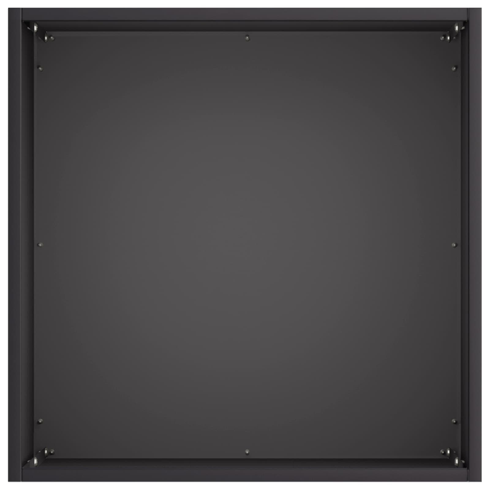 Garden Planter 2 pcs Black 35 x 35 x 35 cm Cold-rolled Steel
