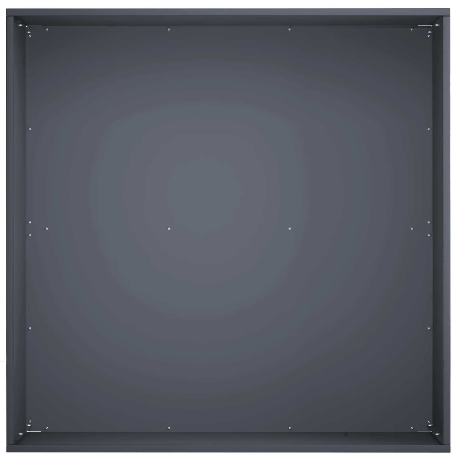 Garden Planter 2 pcs Anthracite 40 x 40 x 30 cm