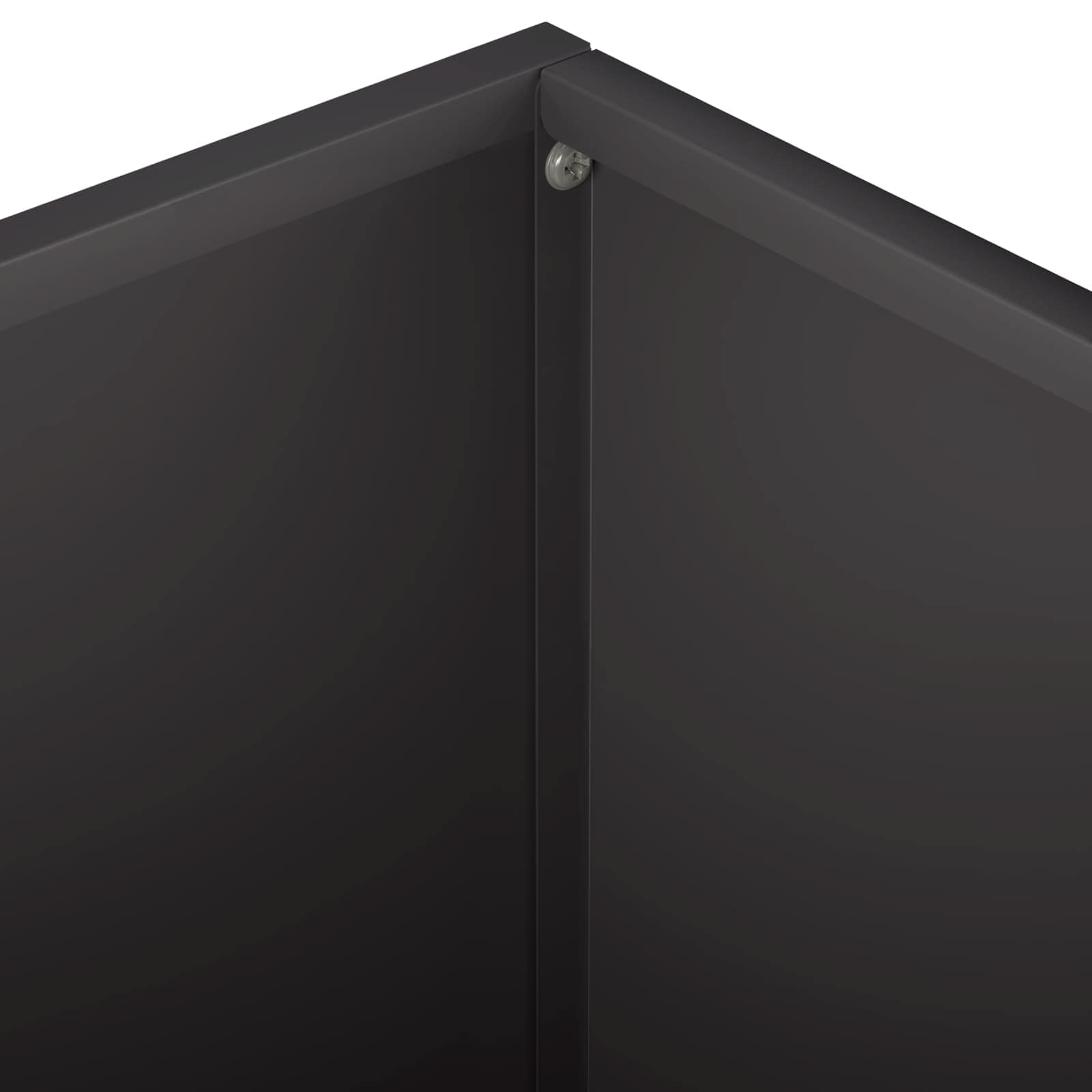 Garden Planter 2 pcs Black 60 x 60 x 30 cm Cold-rolled Steel