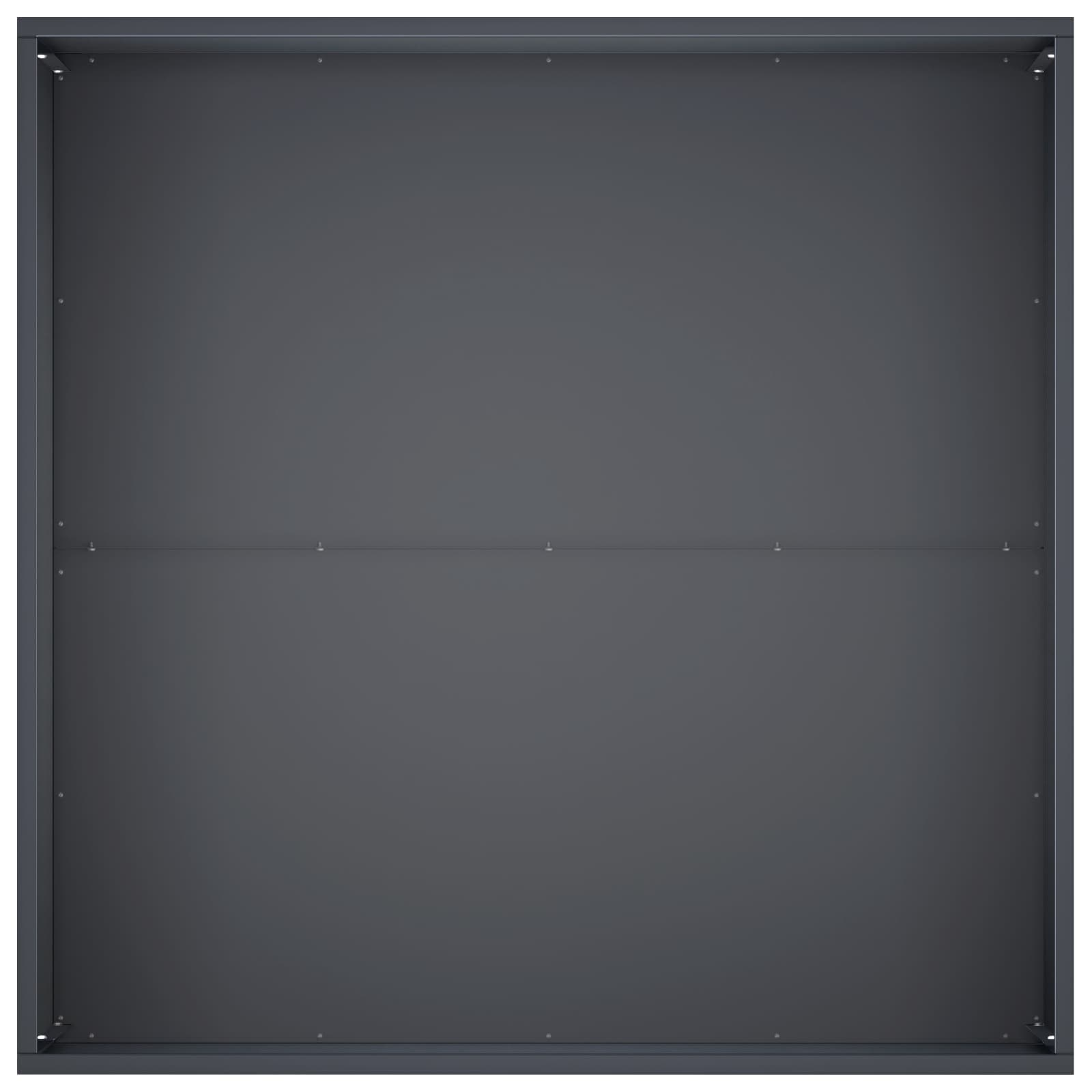 Garden Planter 2 pcs Anthracite 100 x 100 x 40 cm