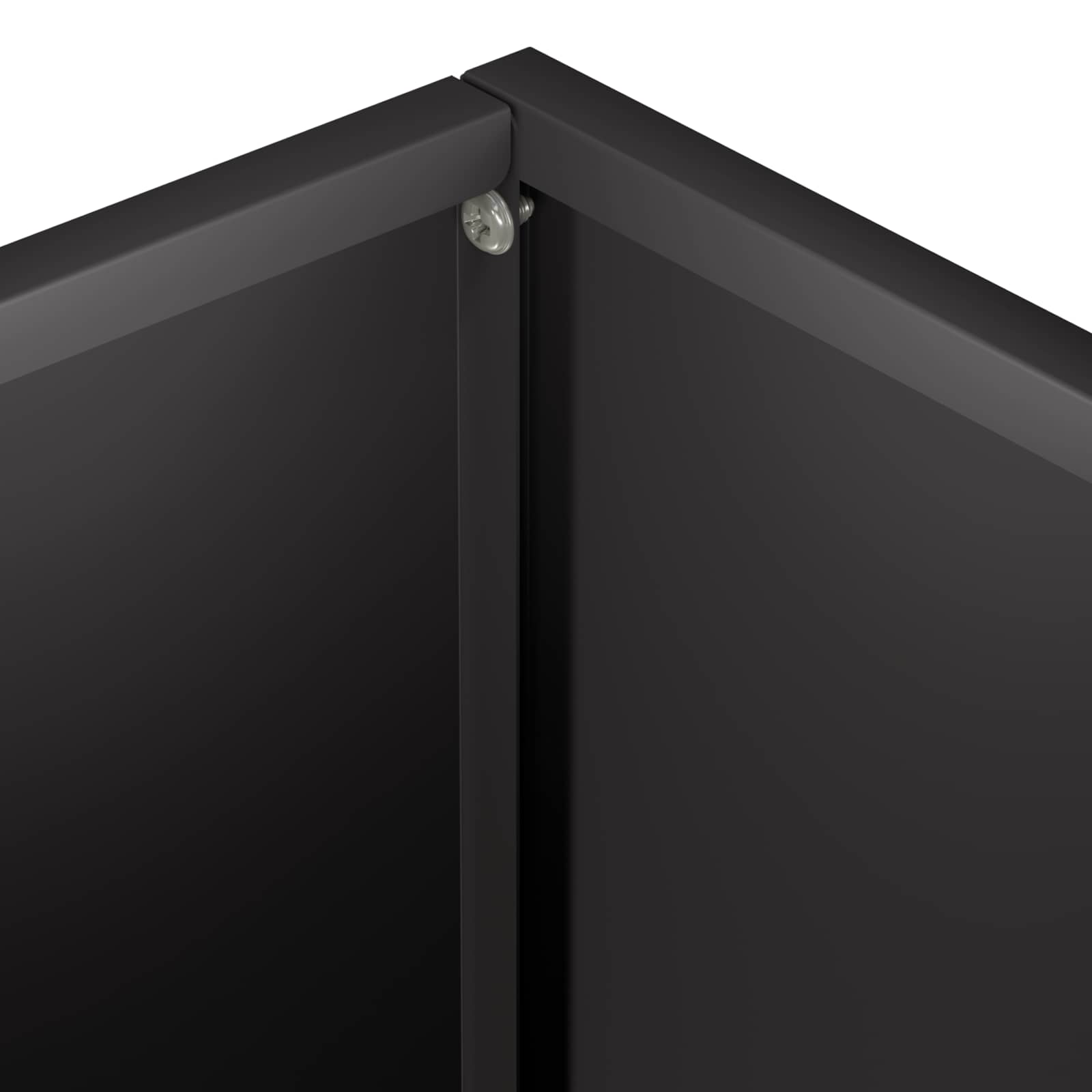 Garden Planter 2 pcs Black 40 x 30 x 30 cm Cold-rolled Steel