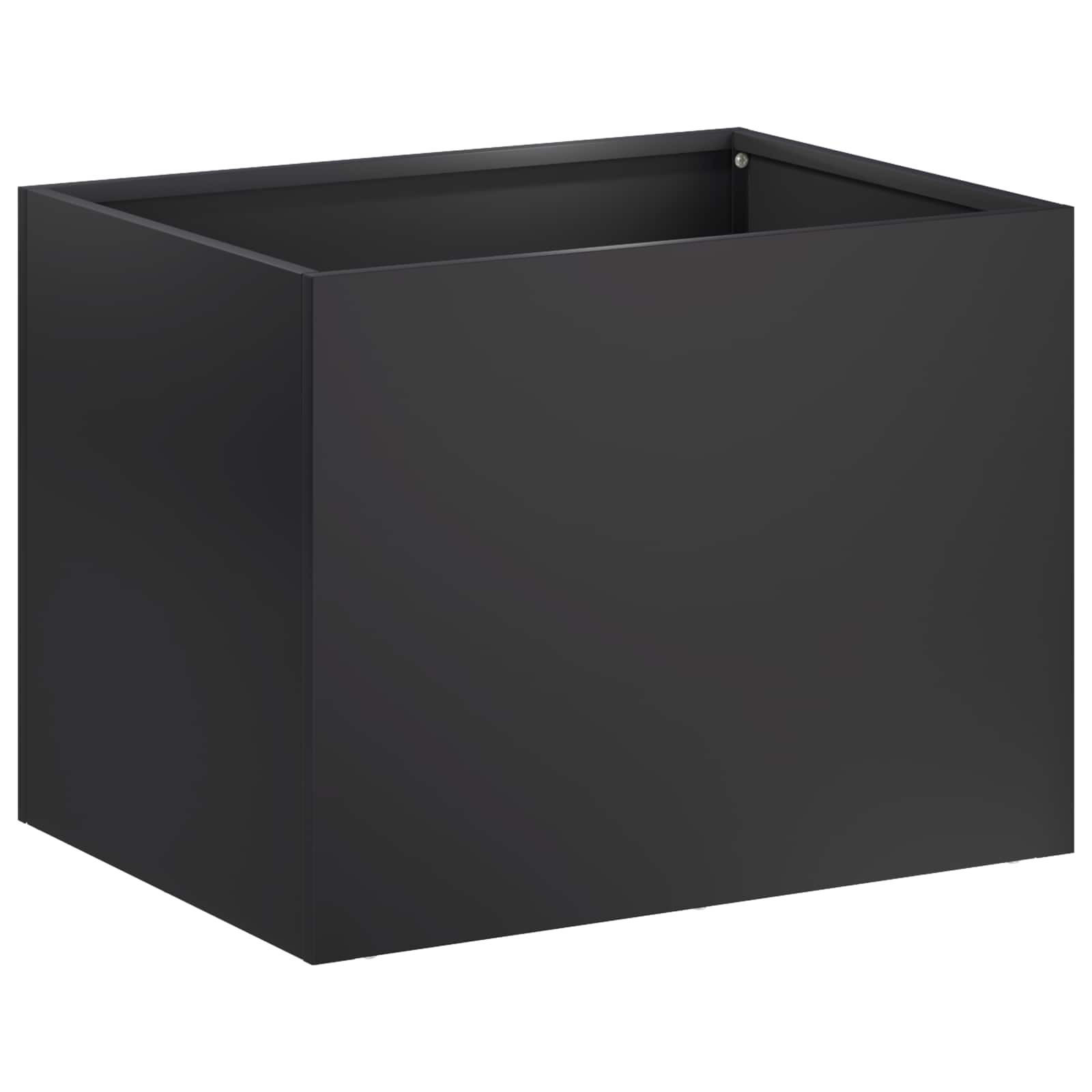 Garden Planter 2 pcs Black 40 x 30 x 30 cm Cold-rolled Steel