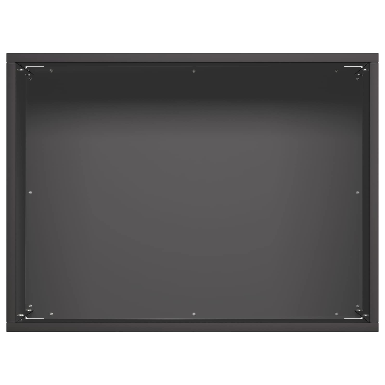 Garden Planter 2 pcs Black 40 x 30 x 30 cm Cold-rolled Steel