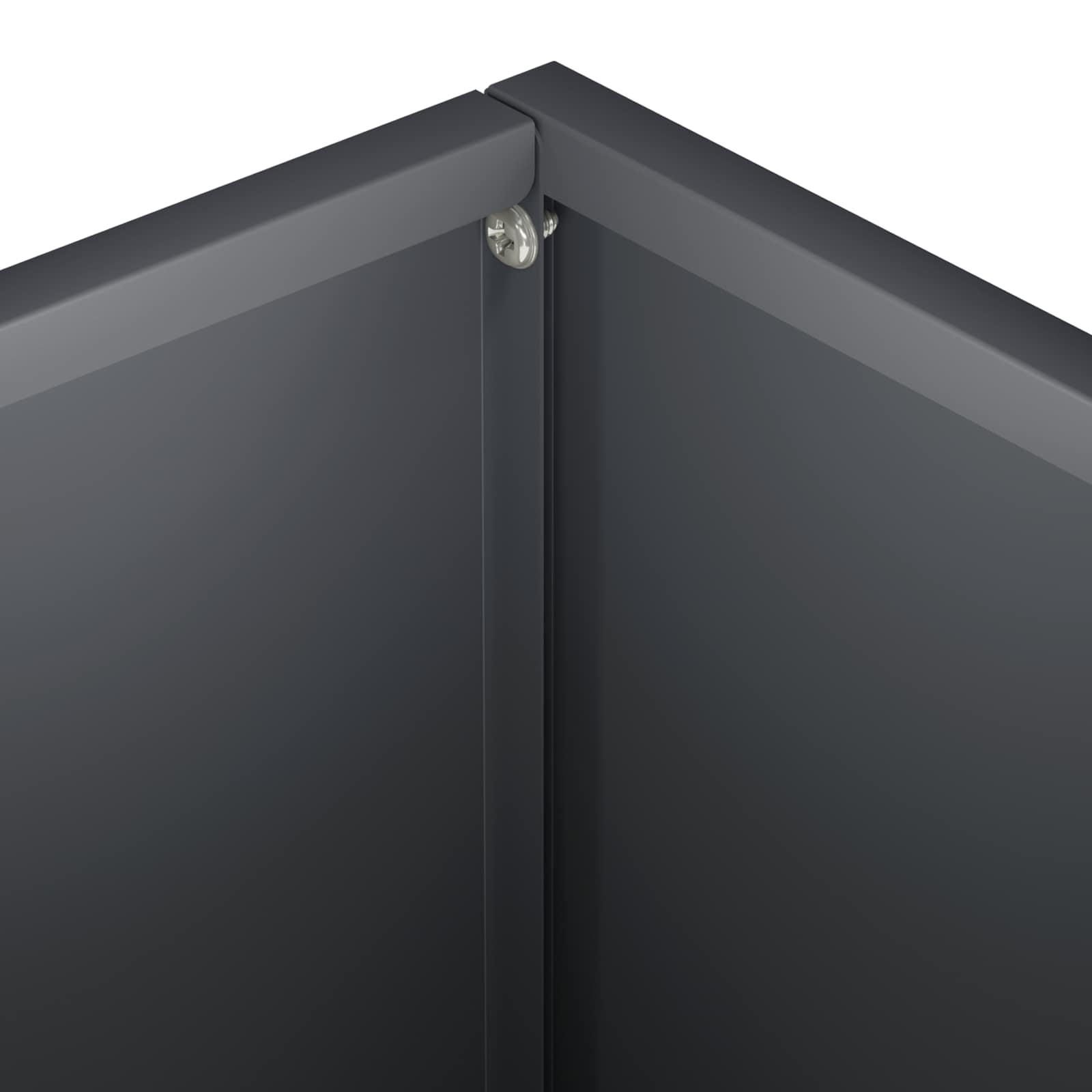 Garden Planter 2 pcs Anthracite 40 x 30 x 30 cm