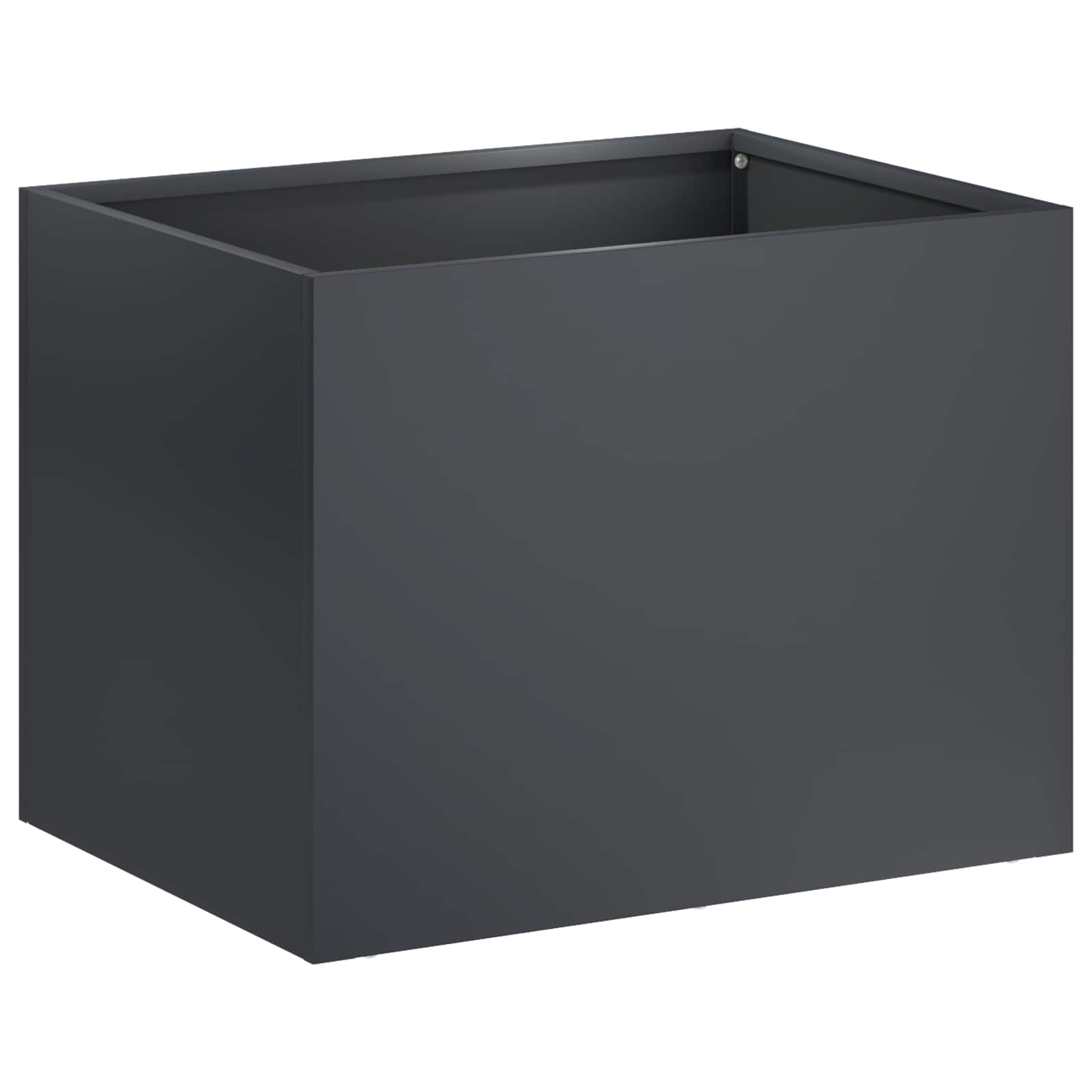 Garden Planter 2 pcs Anthracite 40 x 30 x 30 cm