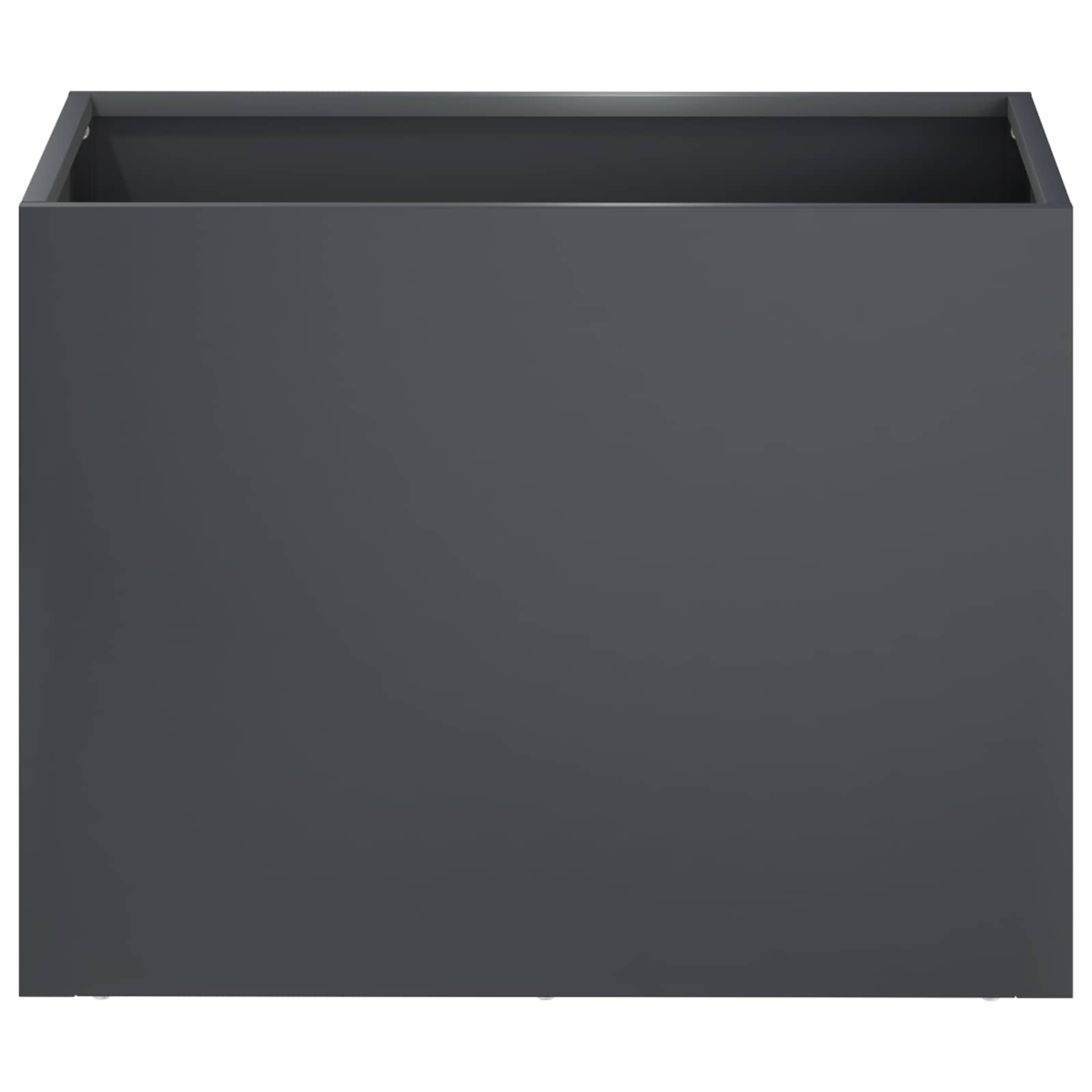 Garden Planter 2 pcs Anthracite 40 x 30 x 30 cm