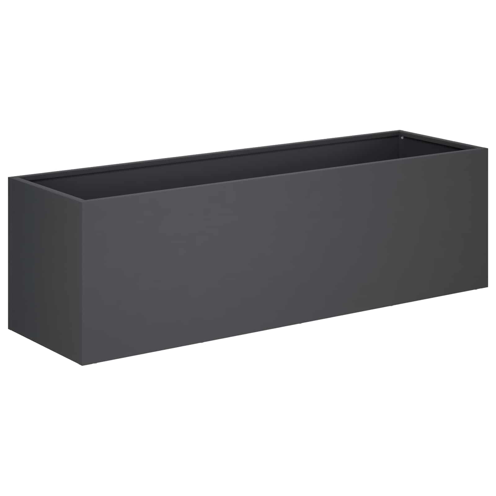 Garden Planter 2 pcs Anthracite 80 x 30 x 30 cm