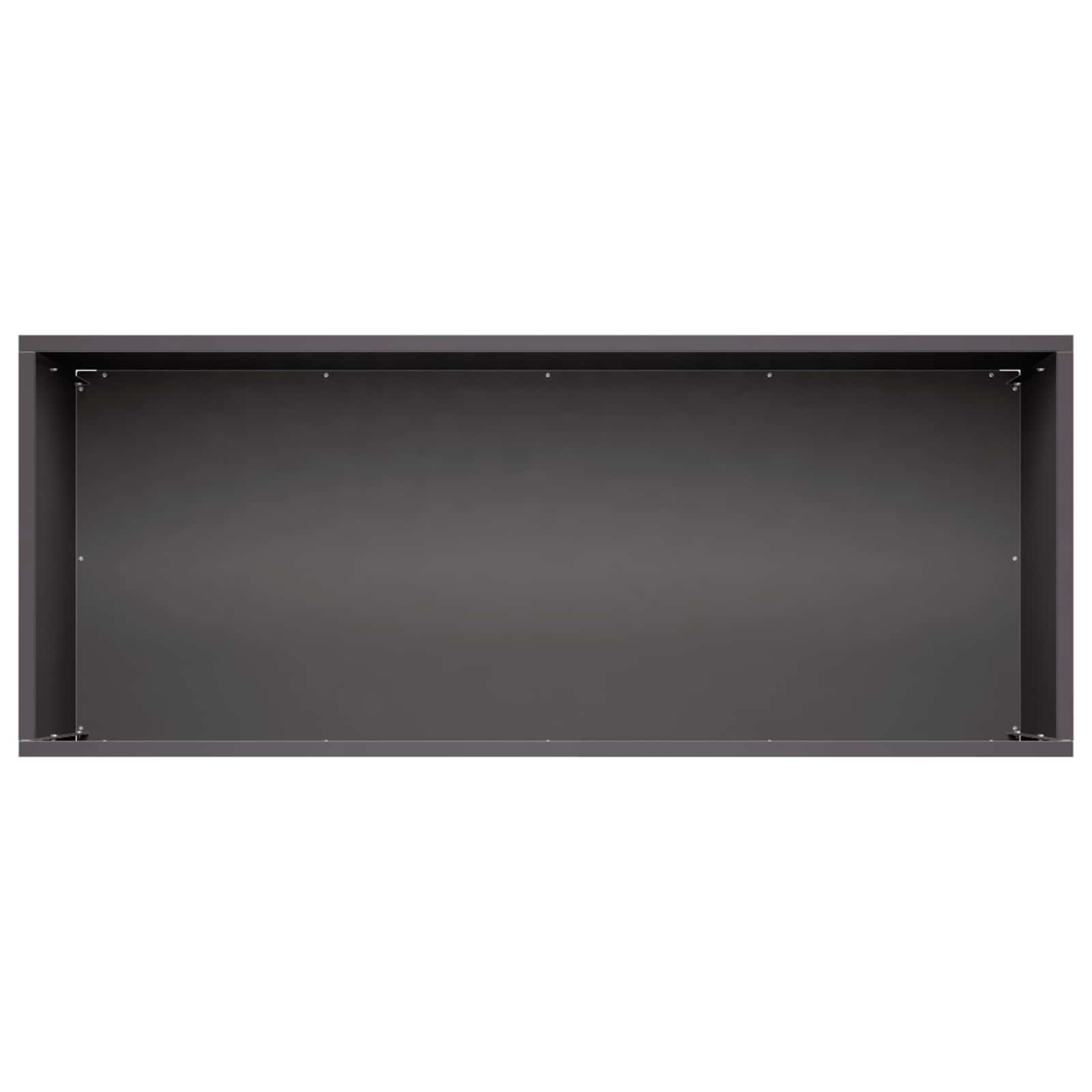Garden Planter 2 pcs Black 80 x 40 x 40 cm Cold-rolled Steel
