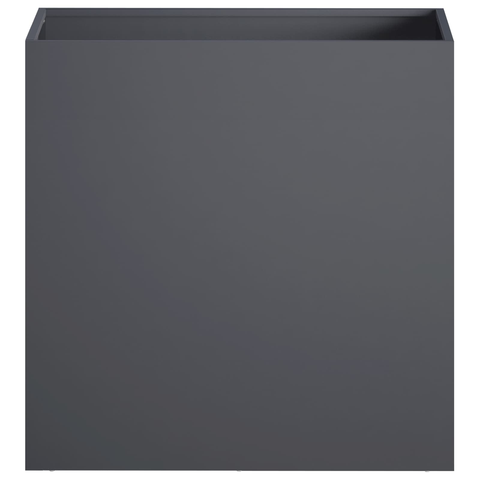 Garden Planter 2 pcs Anthracite 50 x 30 x 50 cm