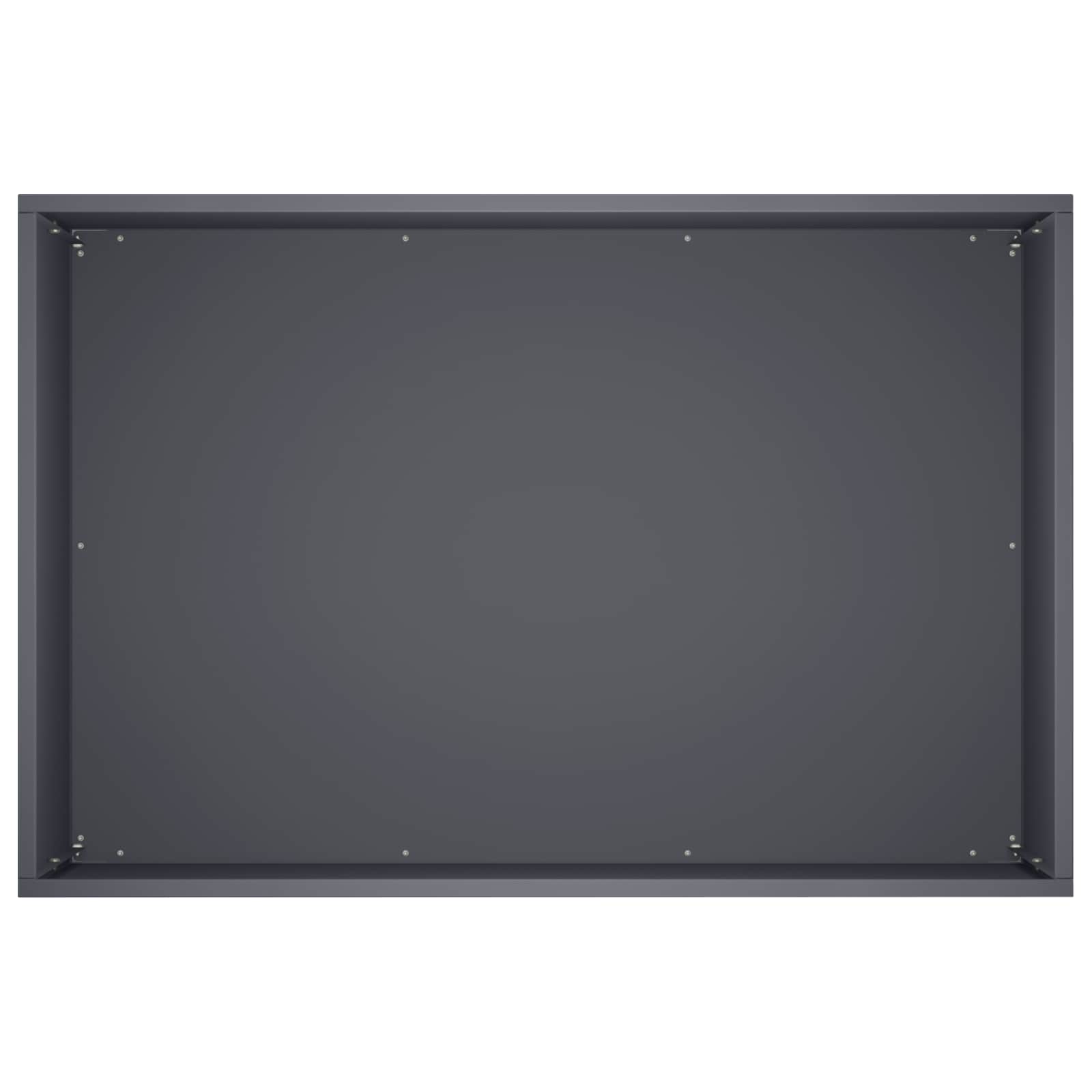 Garden Planter 2 pcs Anthracite 50 x 40 x 40 cm
