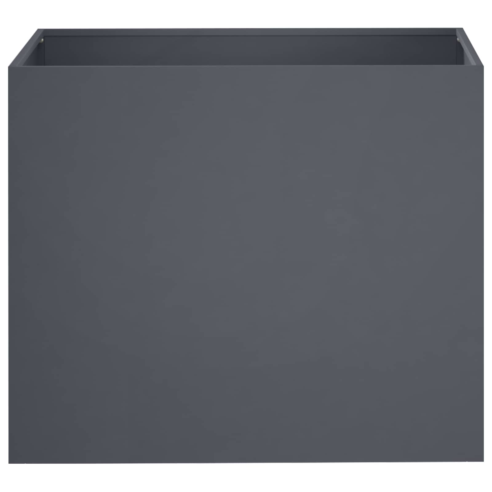 Garden Planter 2 pcs Anthracite 50 x 40 x 50 cm