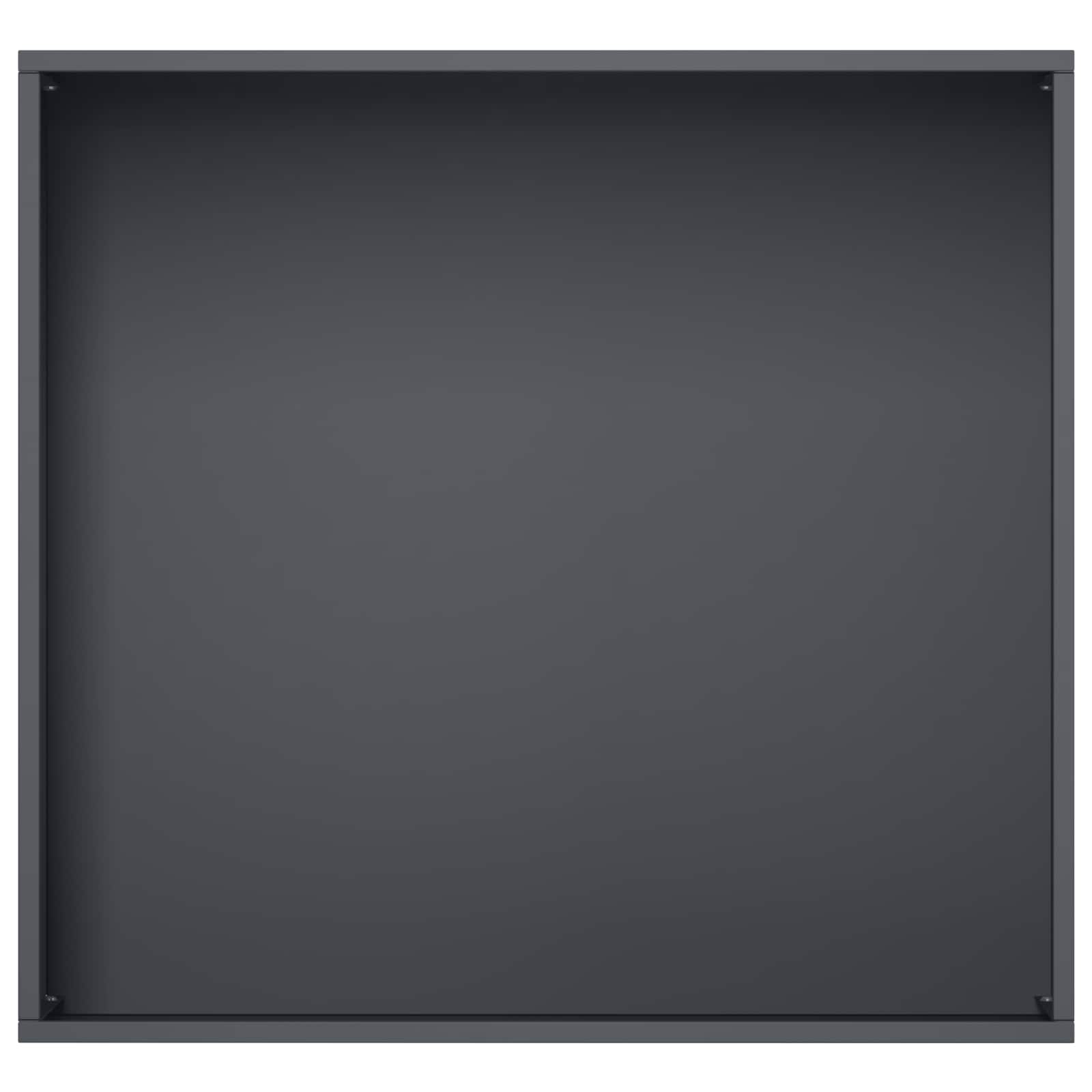 Garden Planter 2 pcs Anthracite 50 x 50 x 49 cm