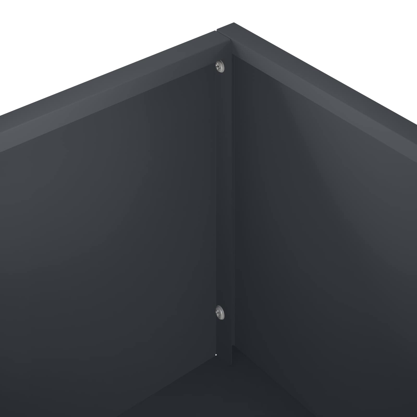 Garden Planter Anthracite 80 x 40 x 60 cm Cold-rolled Steel