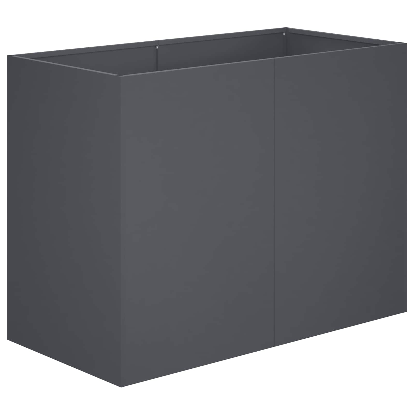 Garden Planter Anthracite 80 x 40 x 60 cm Cold-rolled Steel