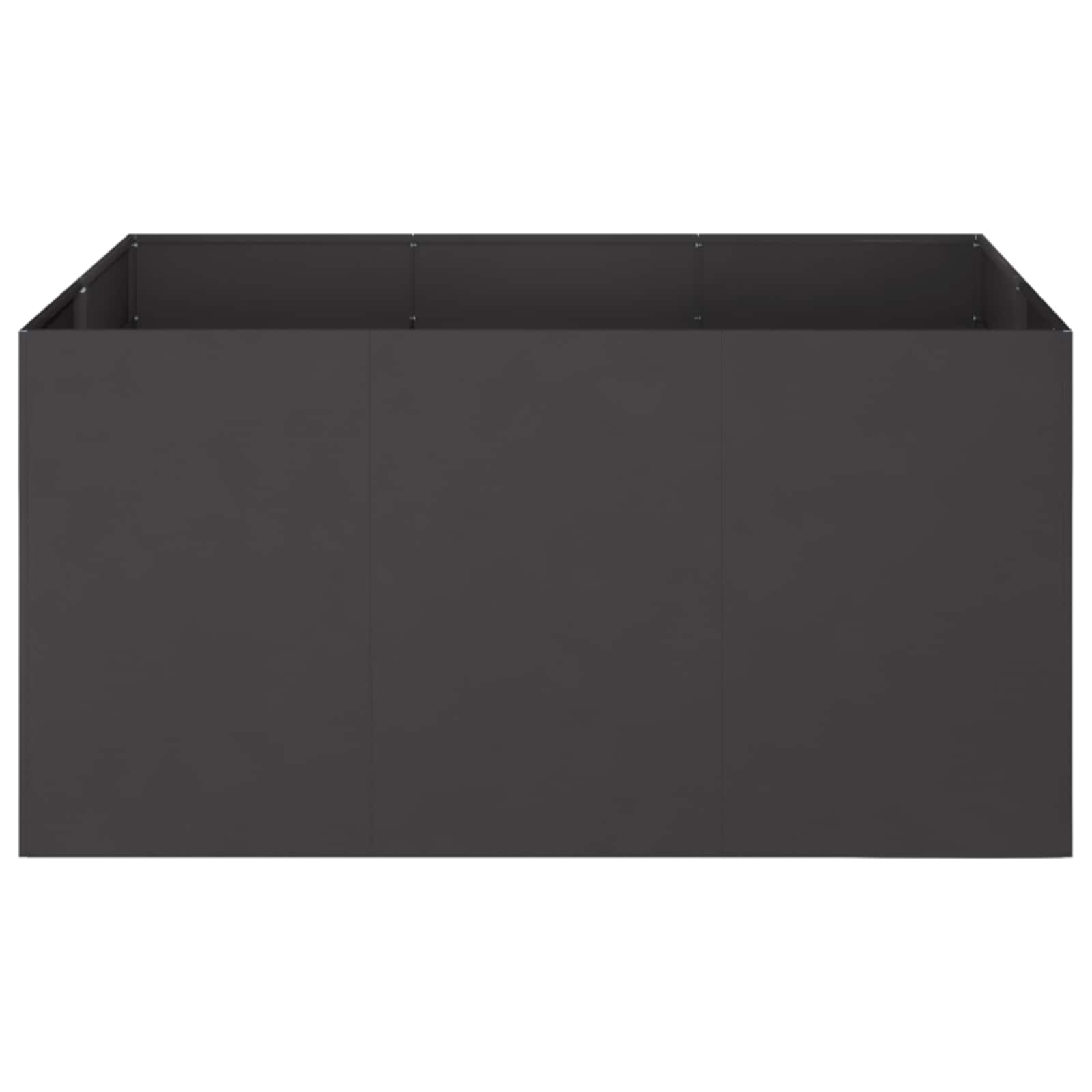 Garden Planter Black 120 x 80 x 60 cm Cold-rolled Steel