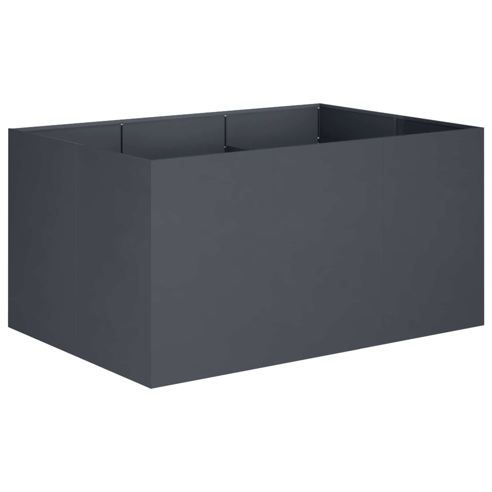 Garden Planter Anthracite 120 x 80 x 60 cm Cold-rolled Steel