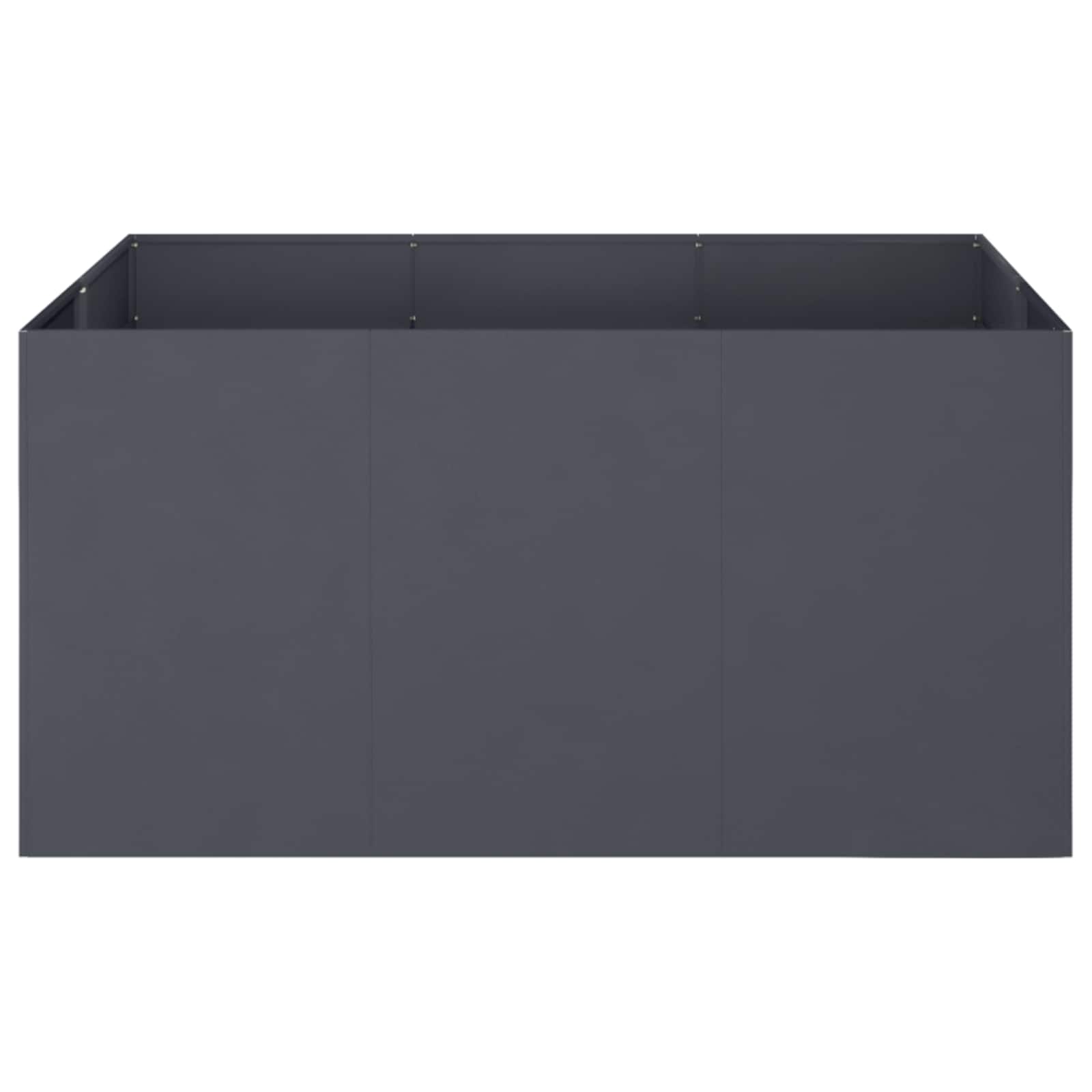 Garden Planter Anthracite 120 x 80 x 60 cm Cold-rolled Steel