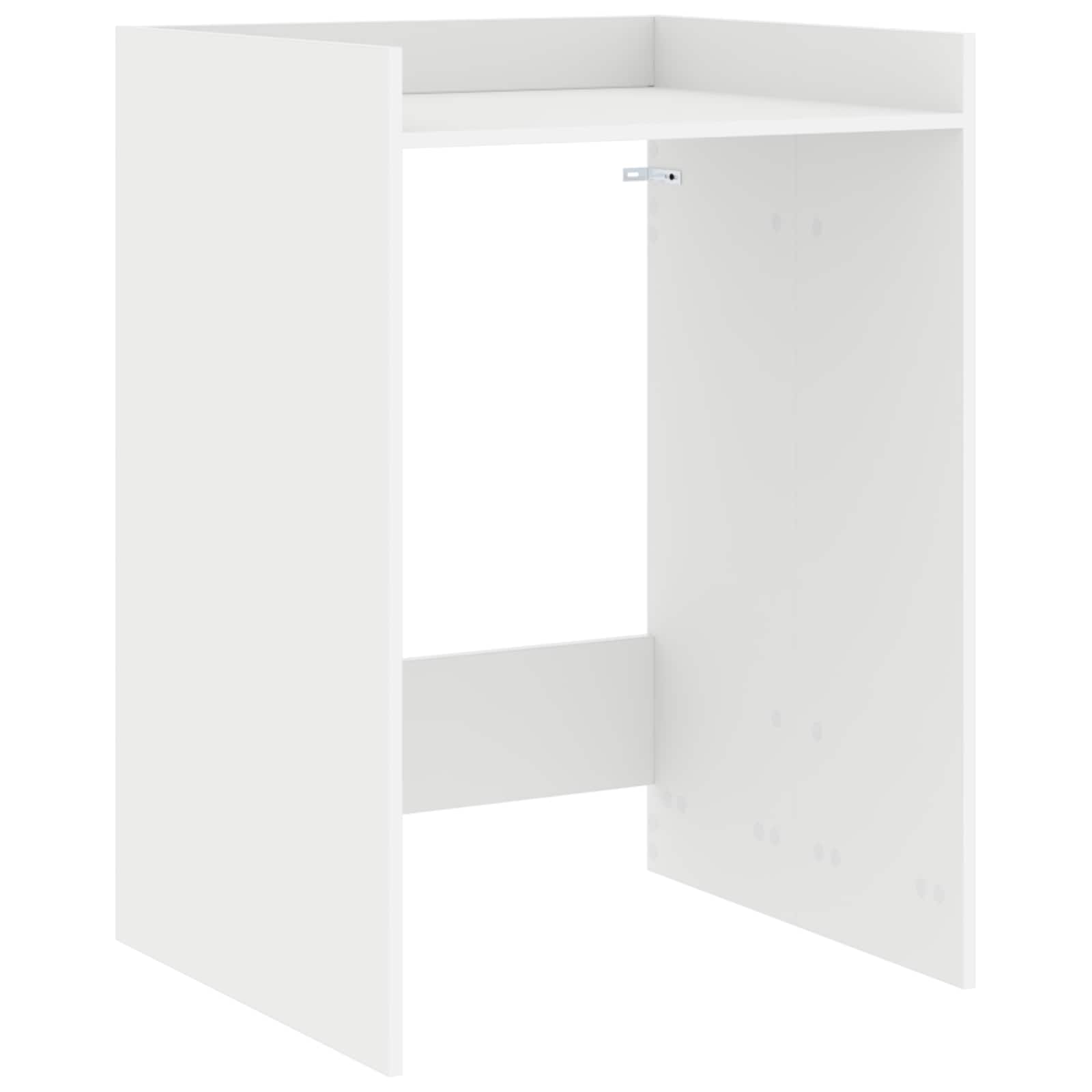 Wash Machine Cabinet White 67.5 x 62 x 97 cm Engineered wood