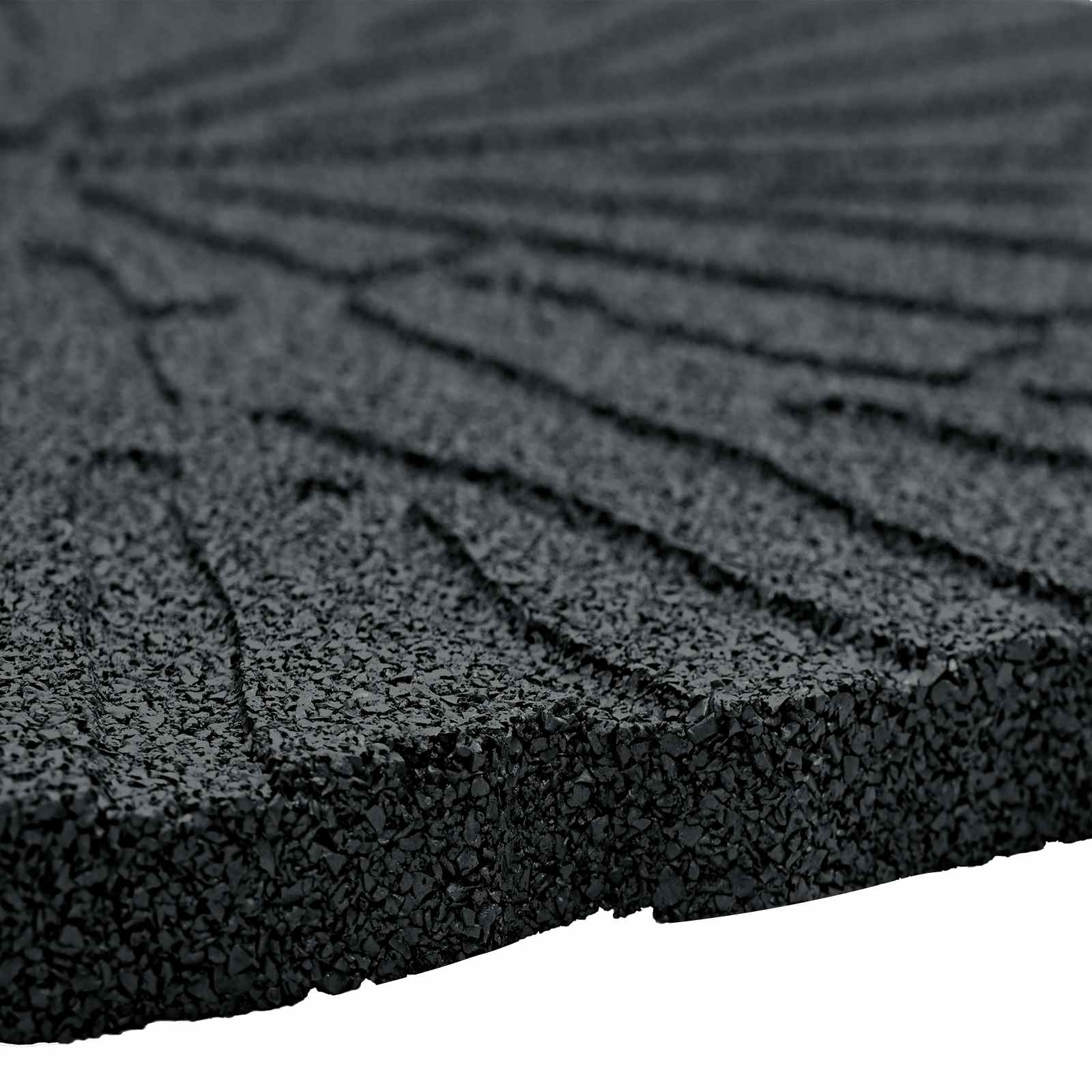 Stepping Stone 6 pcs Black Ø 45 x 1.8 cm Rubber