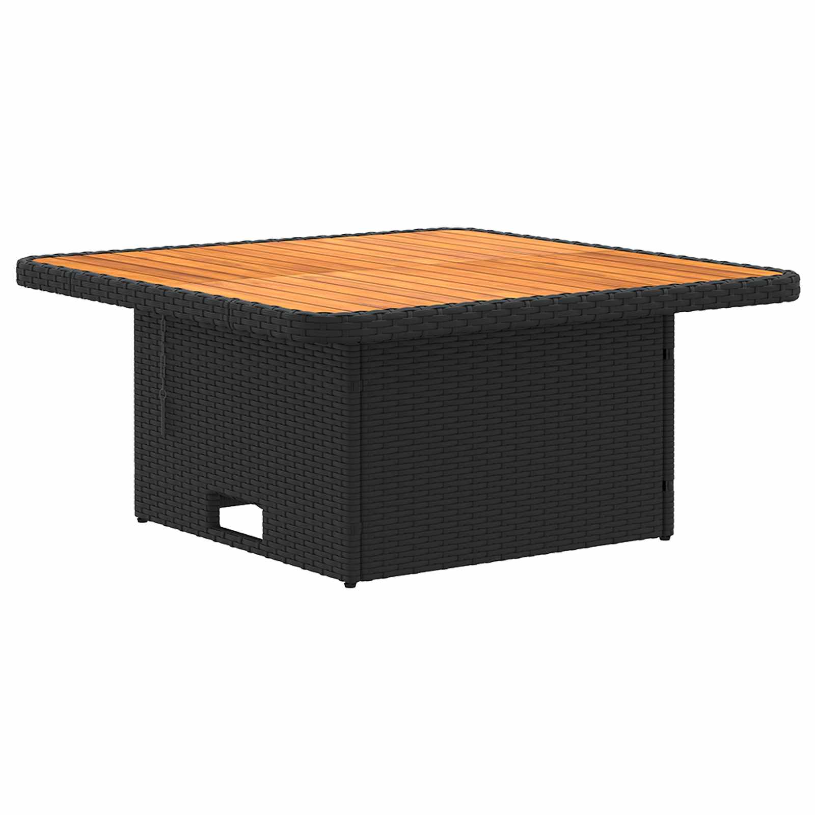 Furniture Sets with Pillow 8 pcs Black PE Rattan