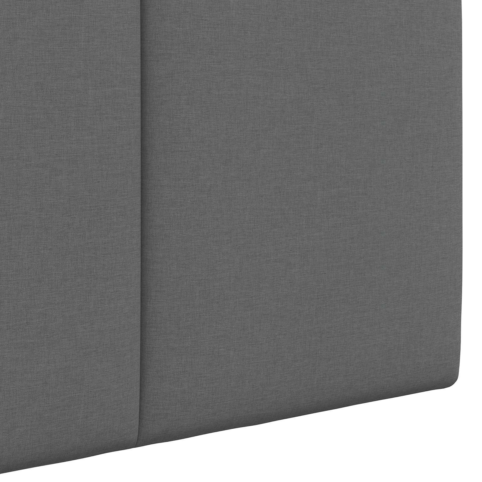 Hanging Headboard Dark Grey Fabric