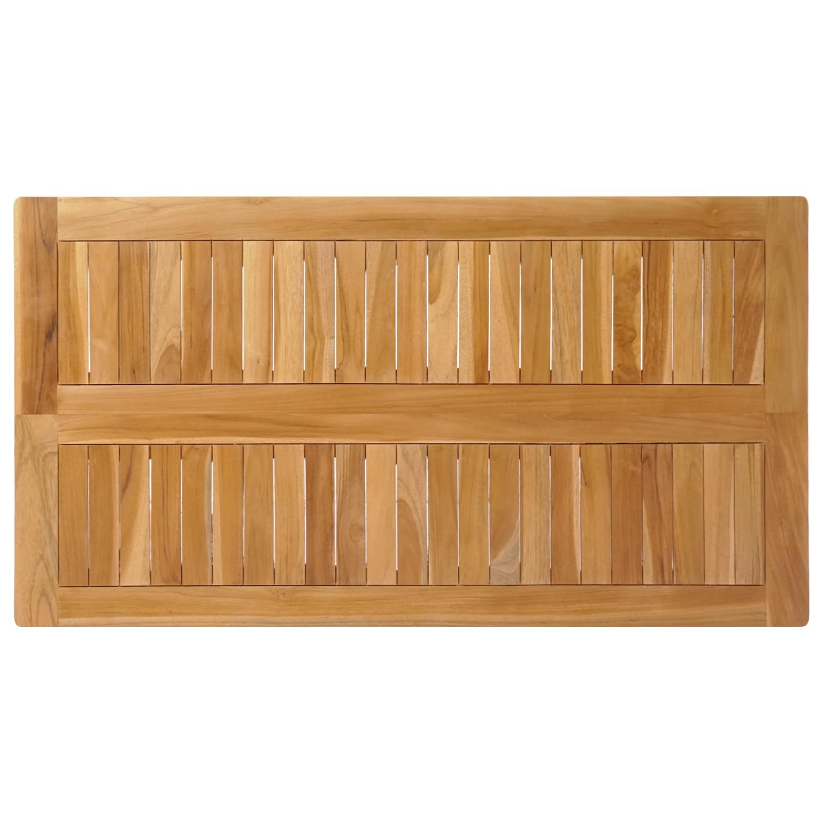 Bar Table Natural 110 x 60 x 105 cm Solid Teak