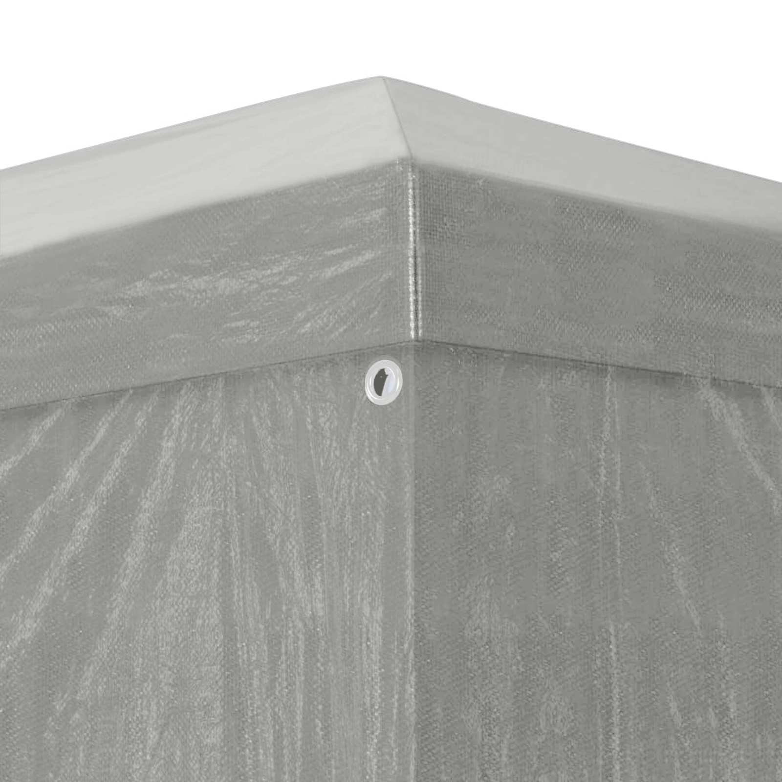 Party Tent 900 x 300 x 255 cm Light Grey PE and Steel