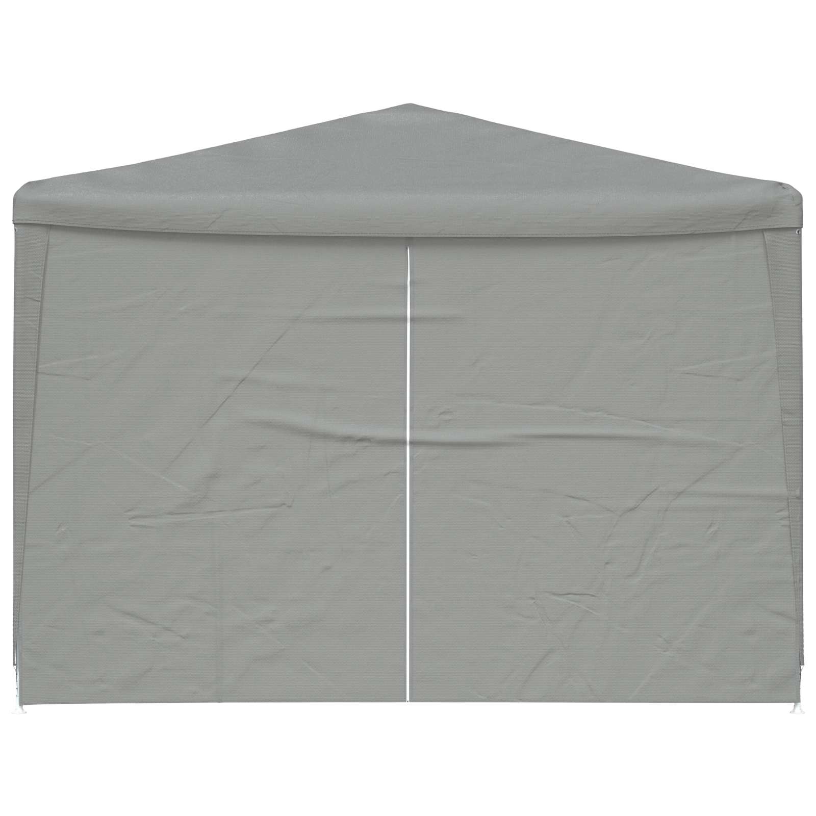 Party Tent 1200 x 300 x 255 cm Light Grey PE and Steel