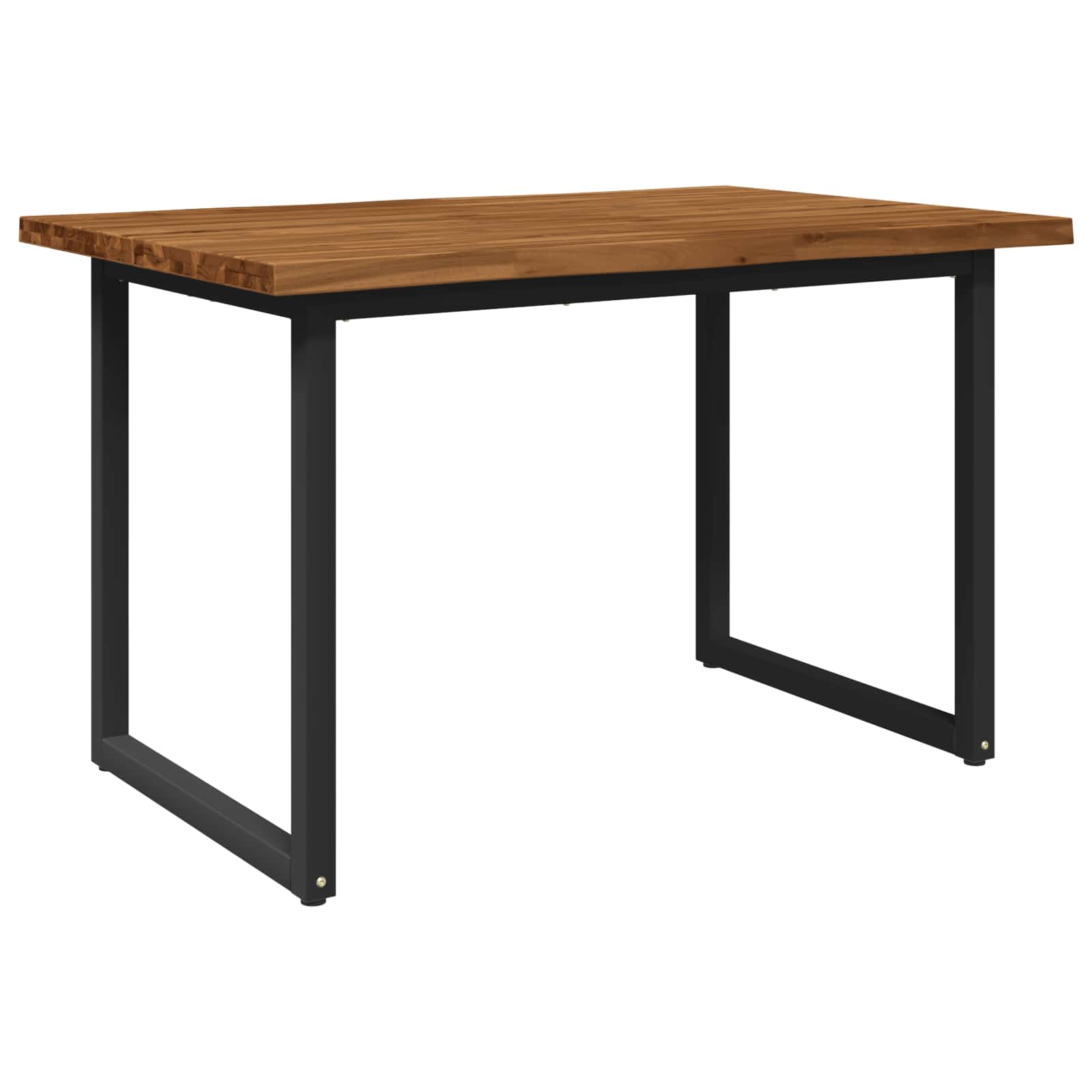 live edge dining table 110 x 55 x 75 cm Solid Acacia Wood