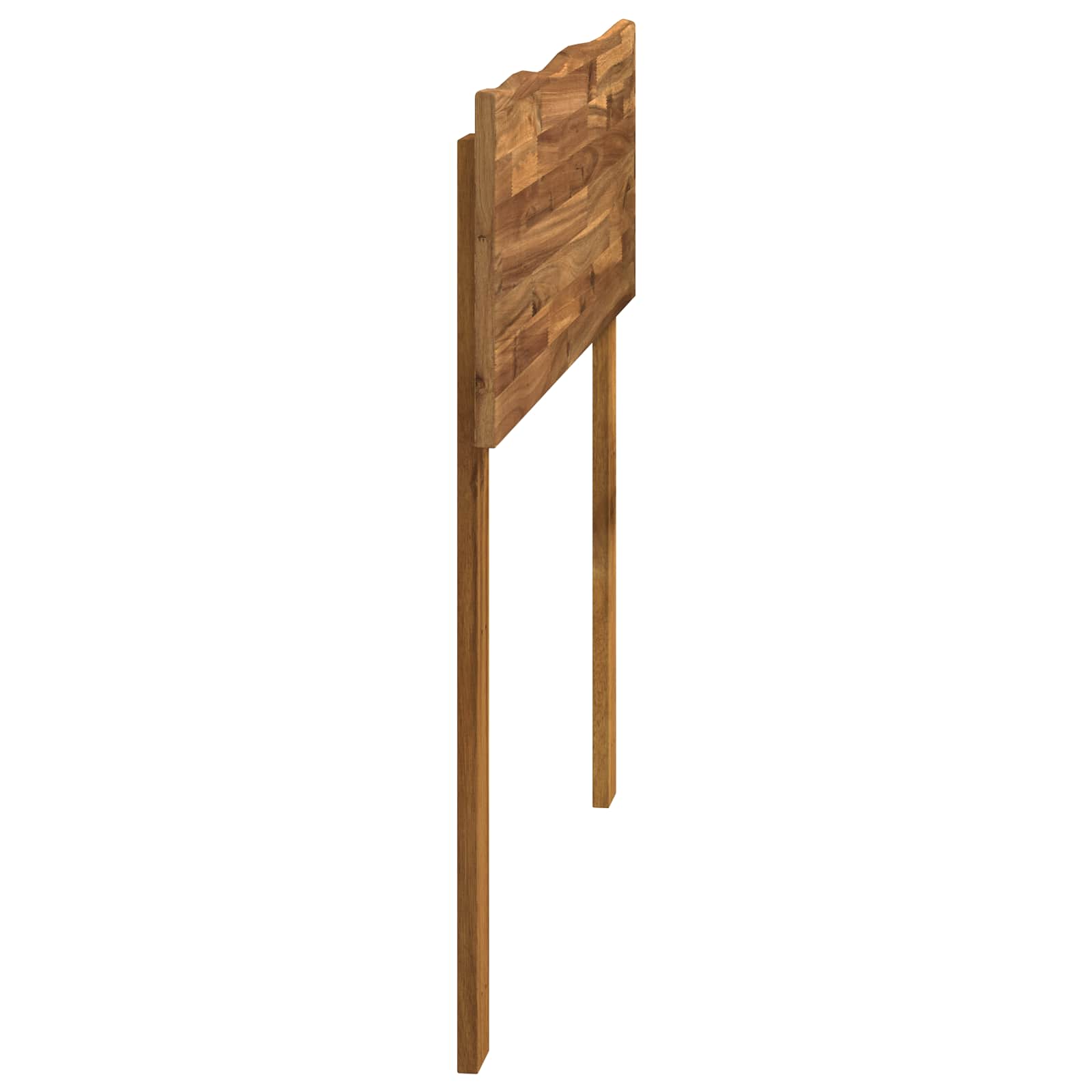 Live Edge Headboard ROSTOCK Natural 90 cm Solid Acacia Wood