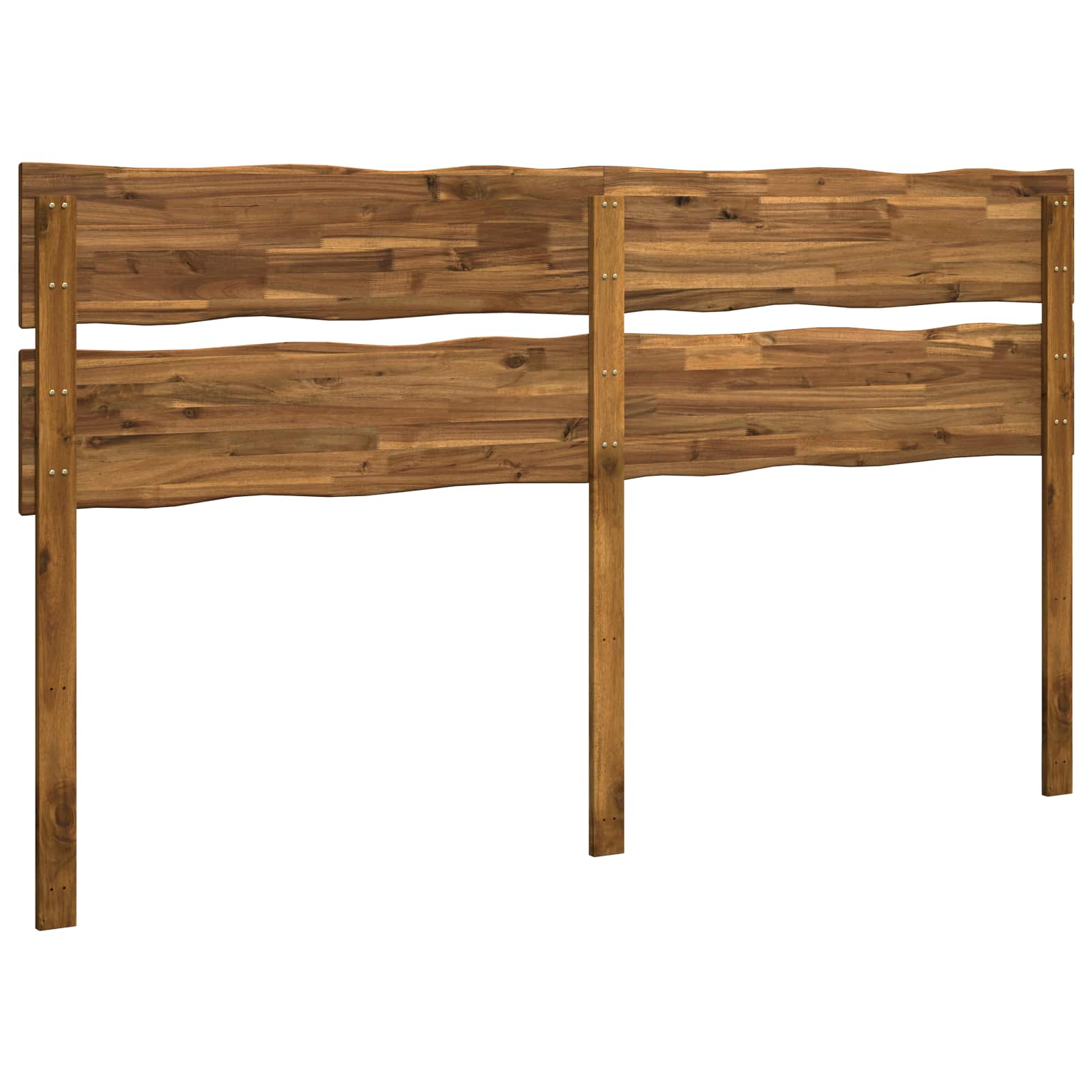 Live Edge Headboard ROSTOCK Natural 180 cm Solid Acacia Wood