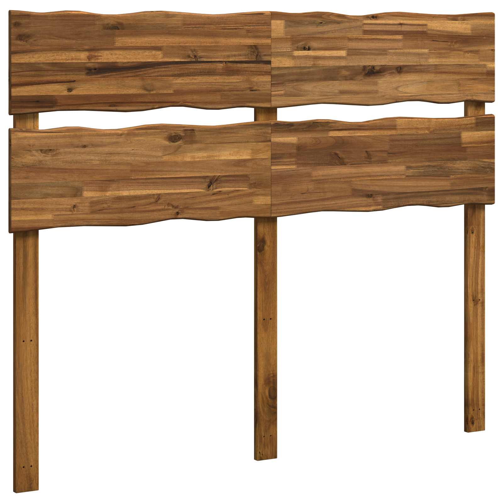 Live Edge Headboard ROSTOCK Natural 135 cm Solid Acacia Wood
