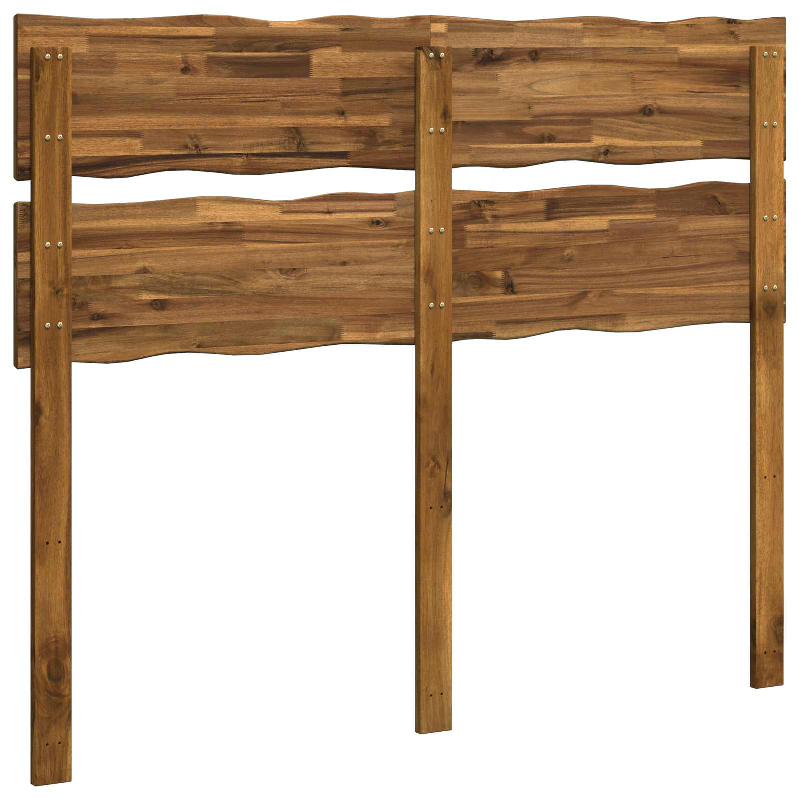 Live Edge Headboard ROSTOCK Natural 135 cm Solid Acacia Wood