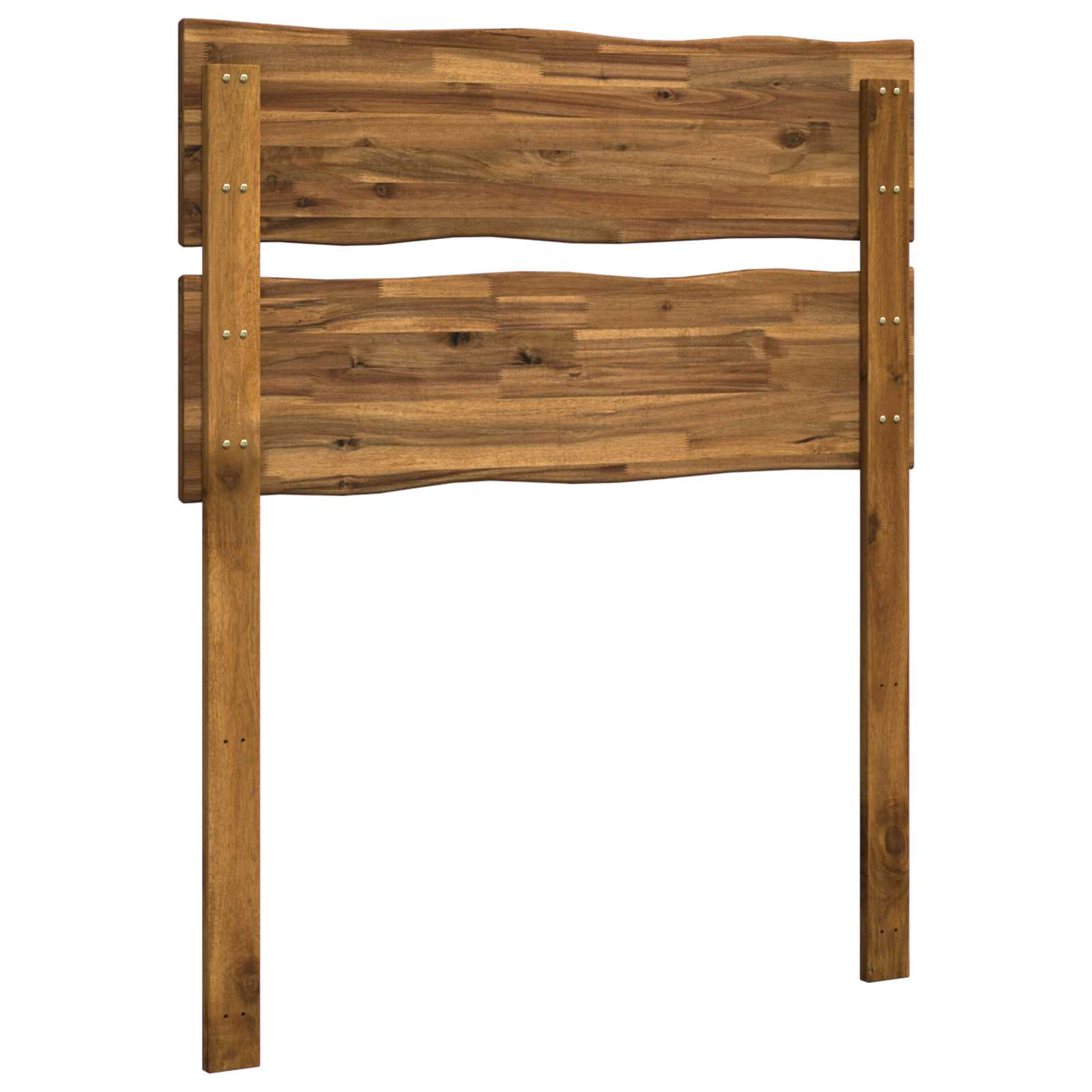 Live Edge Headboard ROSTOCK Natural 90 cm Solid Acacia Wood