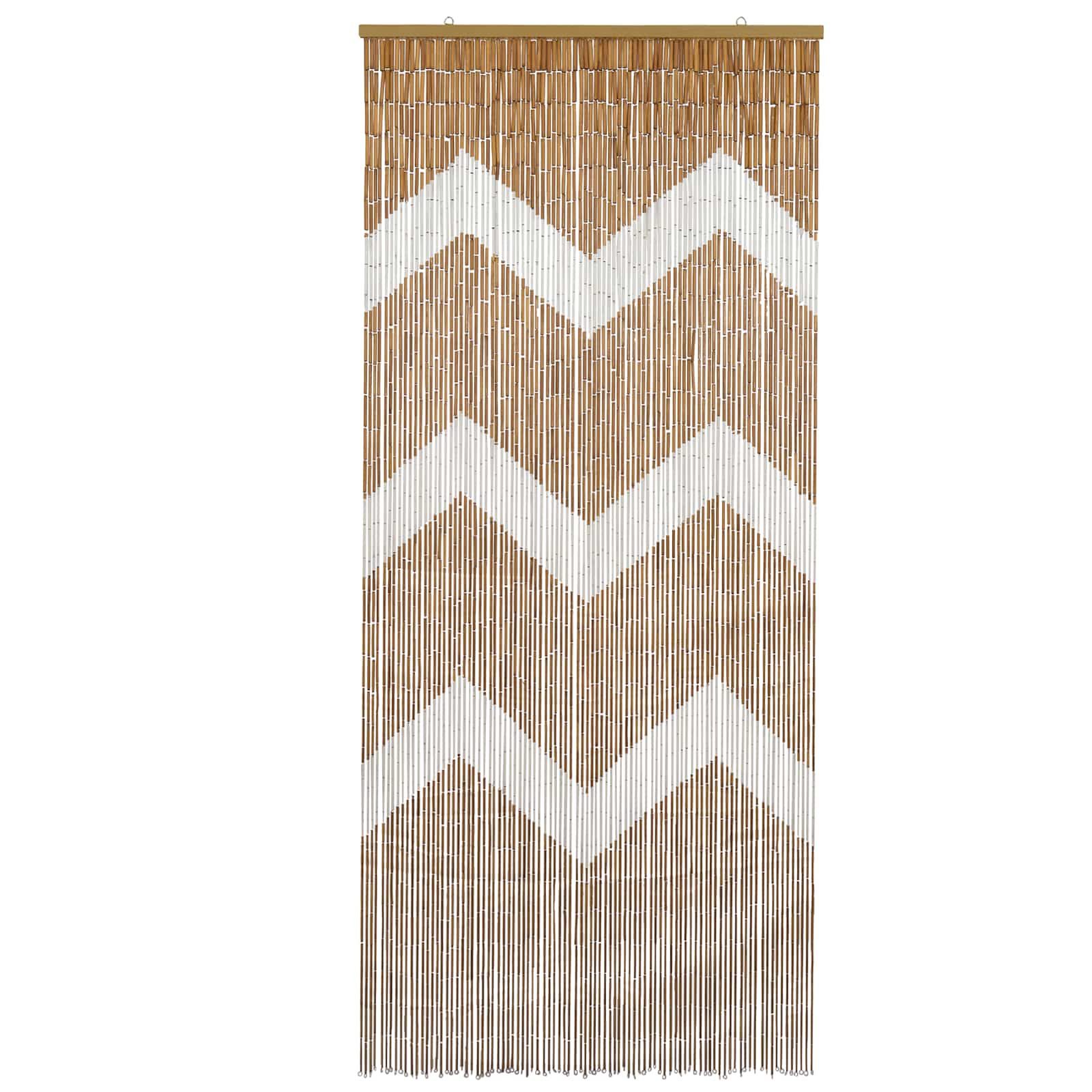 Insect Door Curtain Multicolor 200 x 90 cm Bamboo
