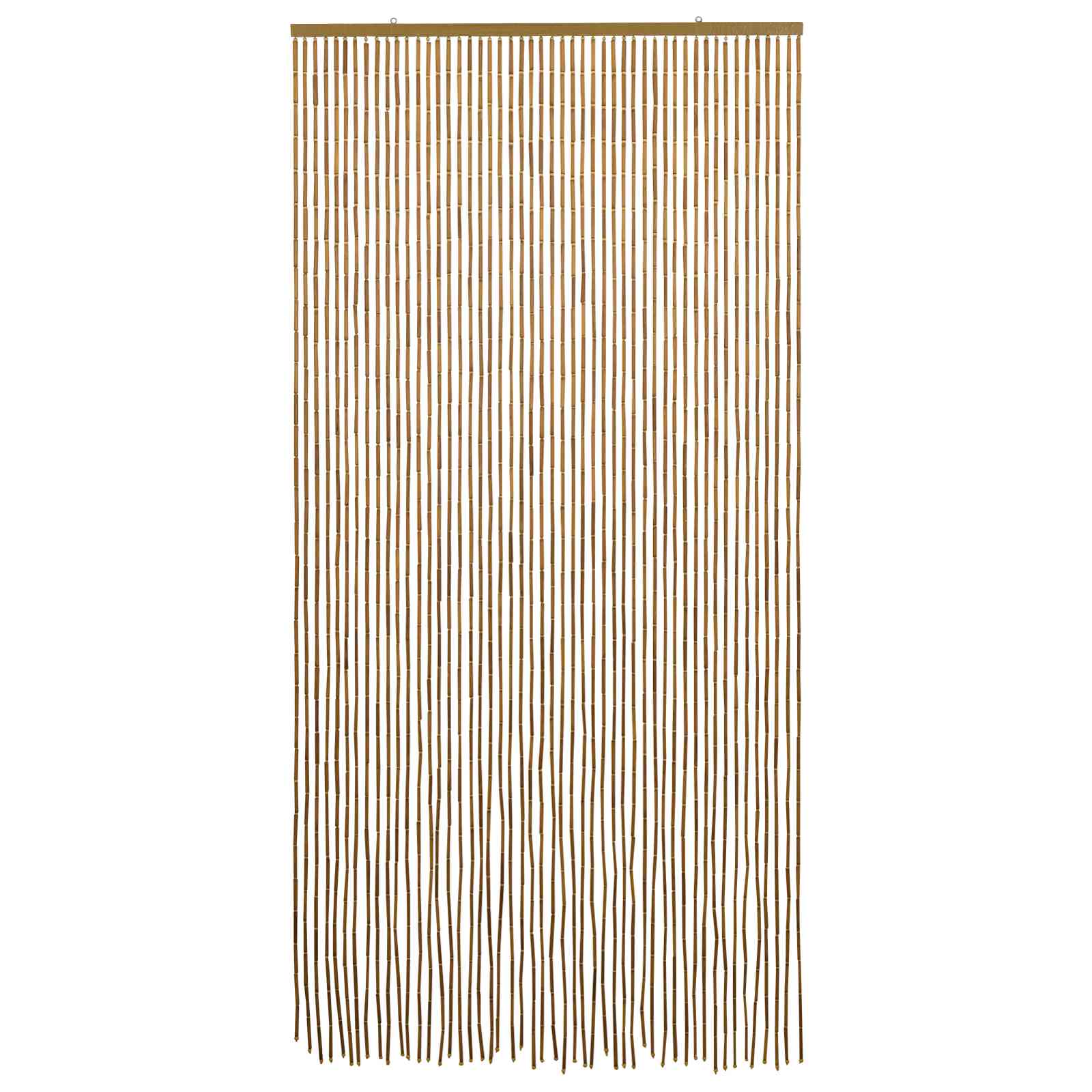 Insect Door Curtain Multicolor 100 x 200 cm Bamboo