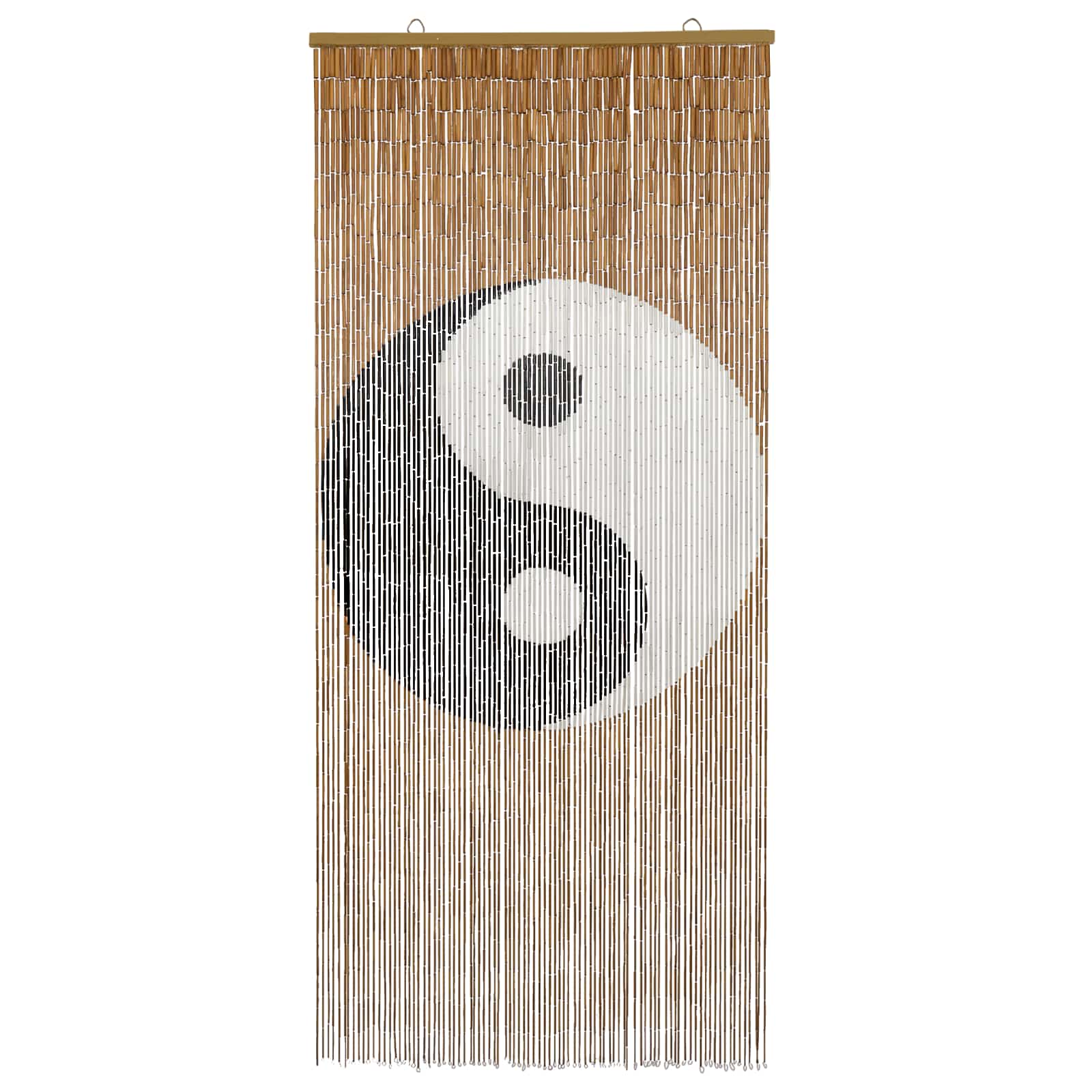 Insect Door Curtain Multicolor 200 x 90 cm Bamboo