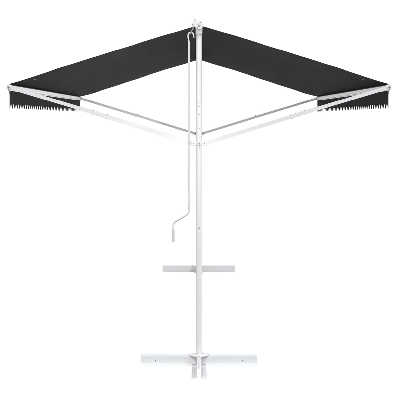 Free Standing Awning Anthracite 5 x 3 m Polyester