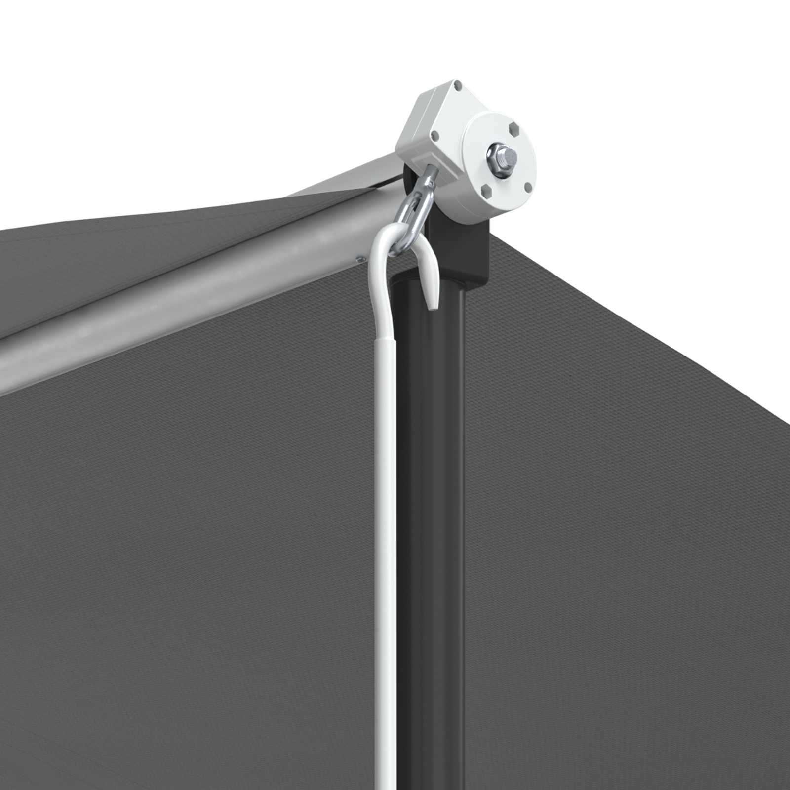 Free Standing Awning Grey 5 x 3 m Polyester