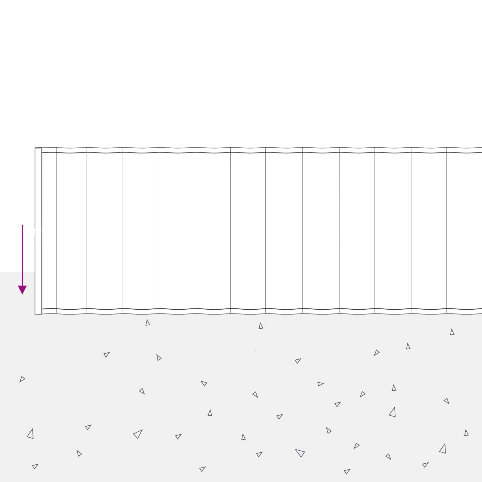 Lawn Edging 20 m x 25 cm Galvanised Steel Silver